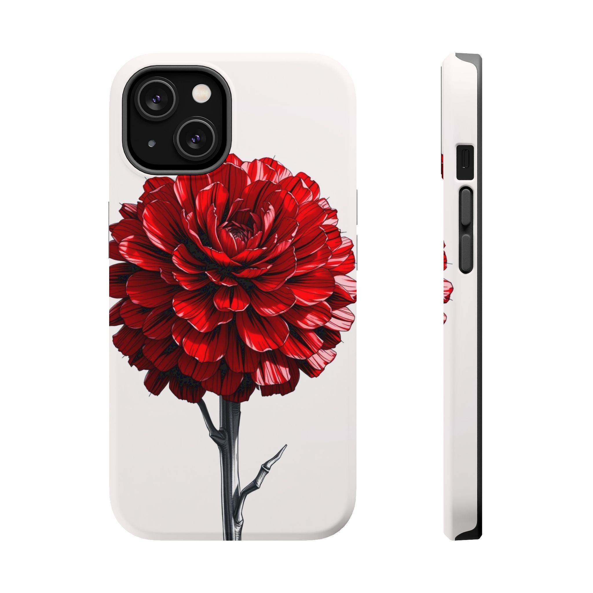 iPhone Ranunculus Stack Mystic Art Bold Modern Everyday Snap Case · iPhone Case