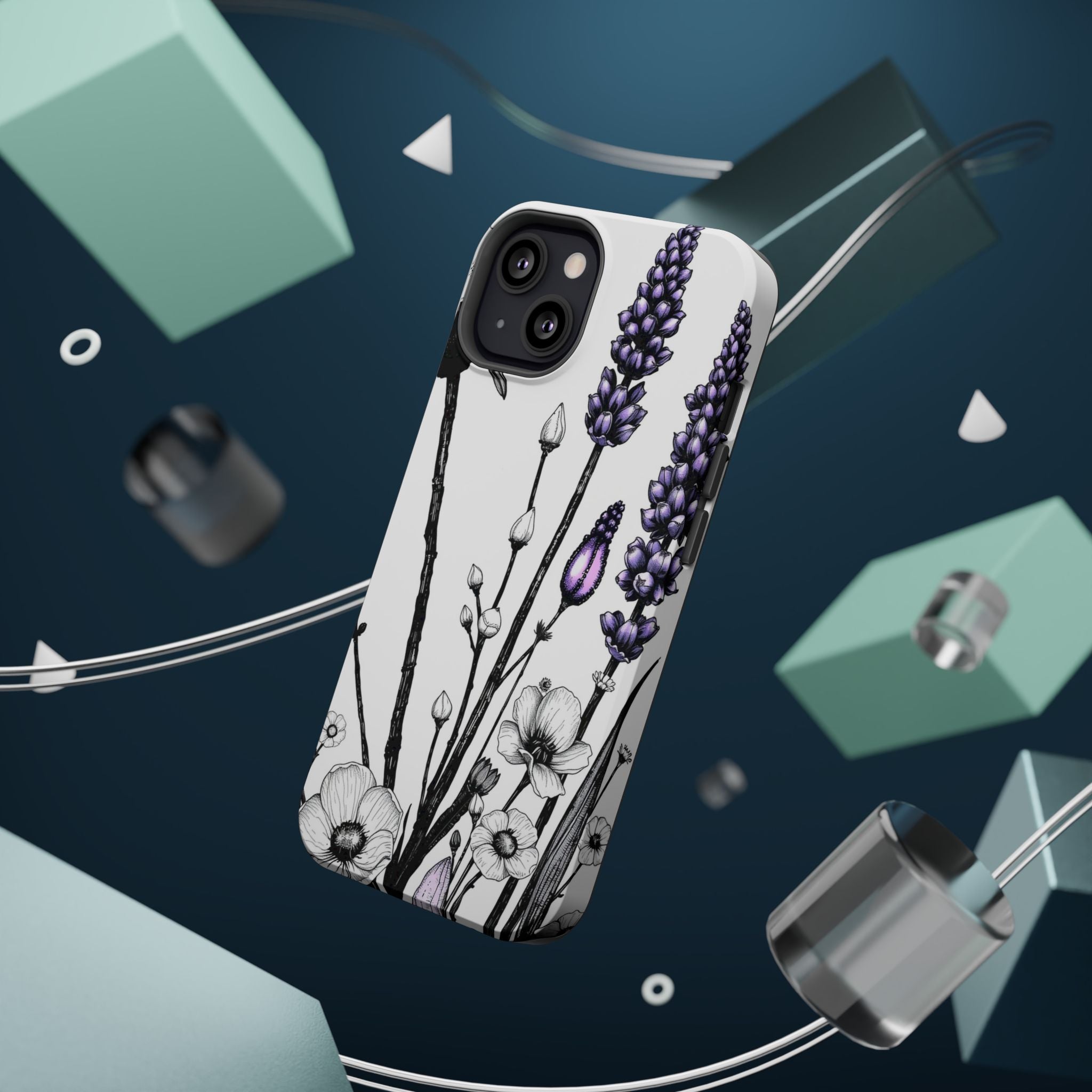 iPhone Pressed Botanicals Cinematic Art Slim Everyday Designer Case · iPhone Cas
