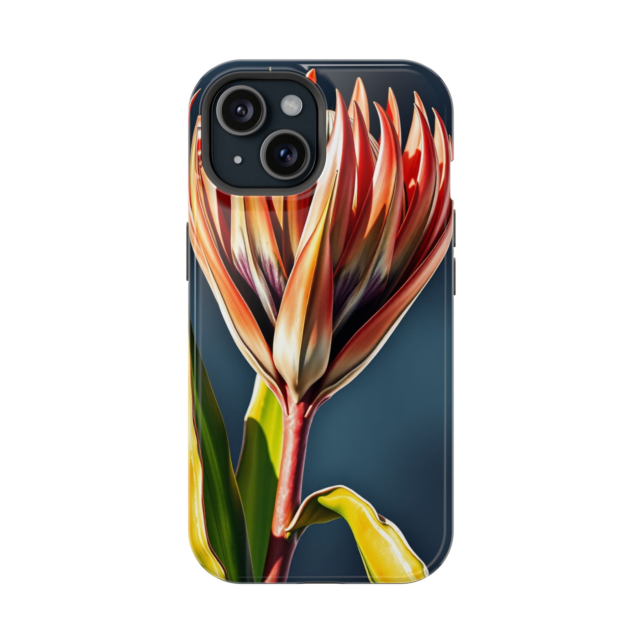 iPhone Protea Bold Vibrant Watercolor Slim Snap Case Ga · iPhone Case