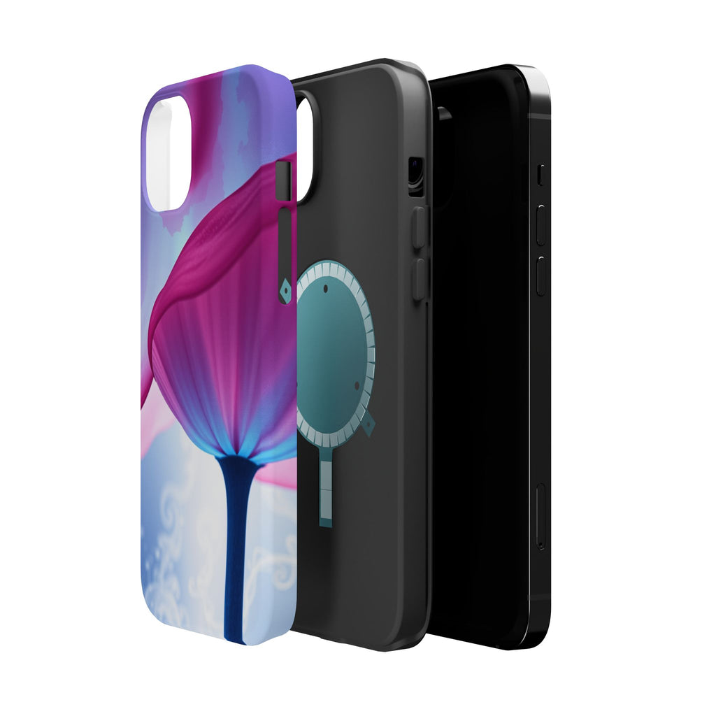 iPhone Petal Storm Vibrant Watercolor Slim Snap Case Ga · iPhone Case