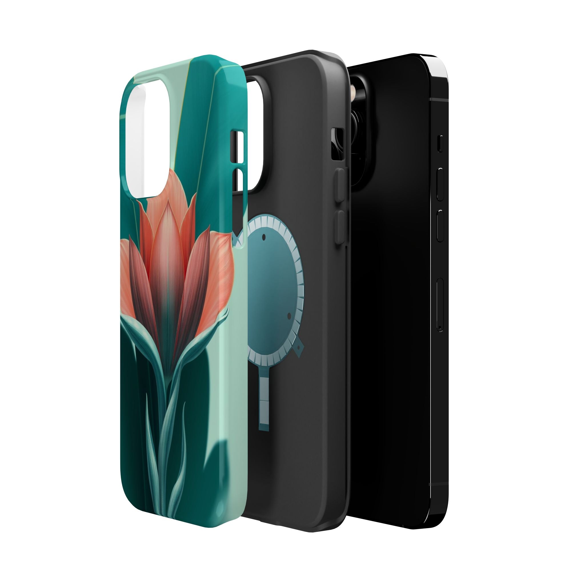 iPhone Dreamy Botanical Illustration Design Soft iPhone 14 Finish · iPhone Case