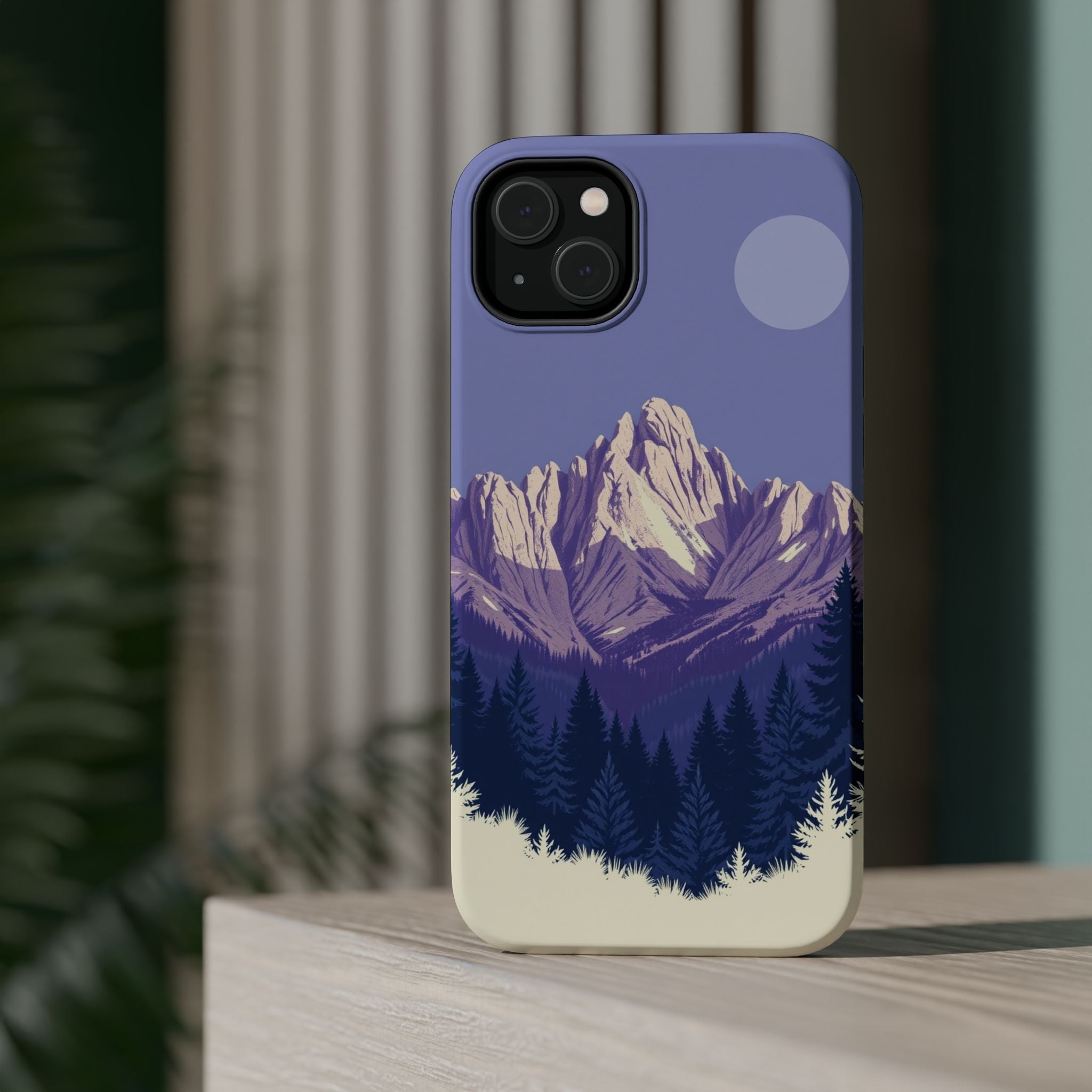 iPhone Pine Ridge Serene Design Slim Everyday Designer Case · iPhone Case
