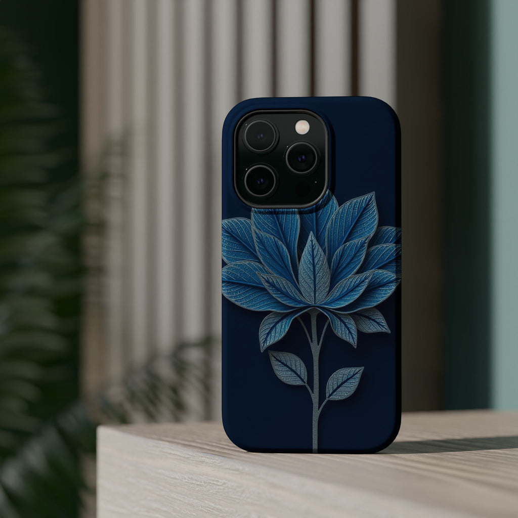 iPhone Night Bloomer Paper Cut Art Bold Modern Everyday Snap Case · iPhone Case