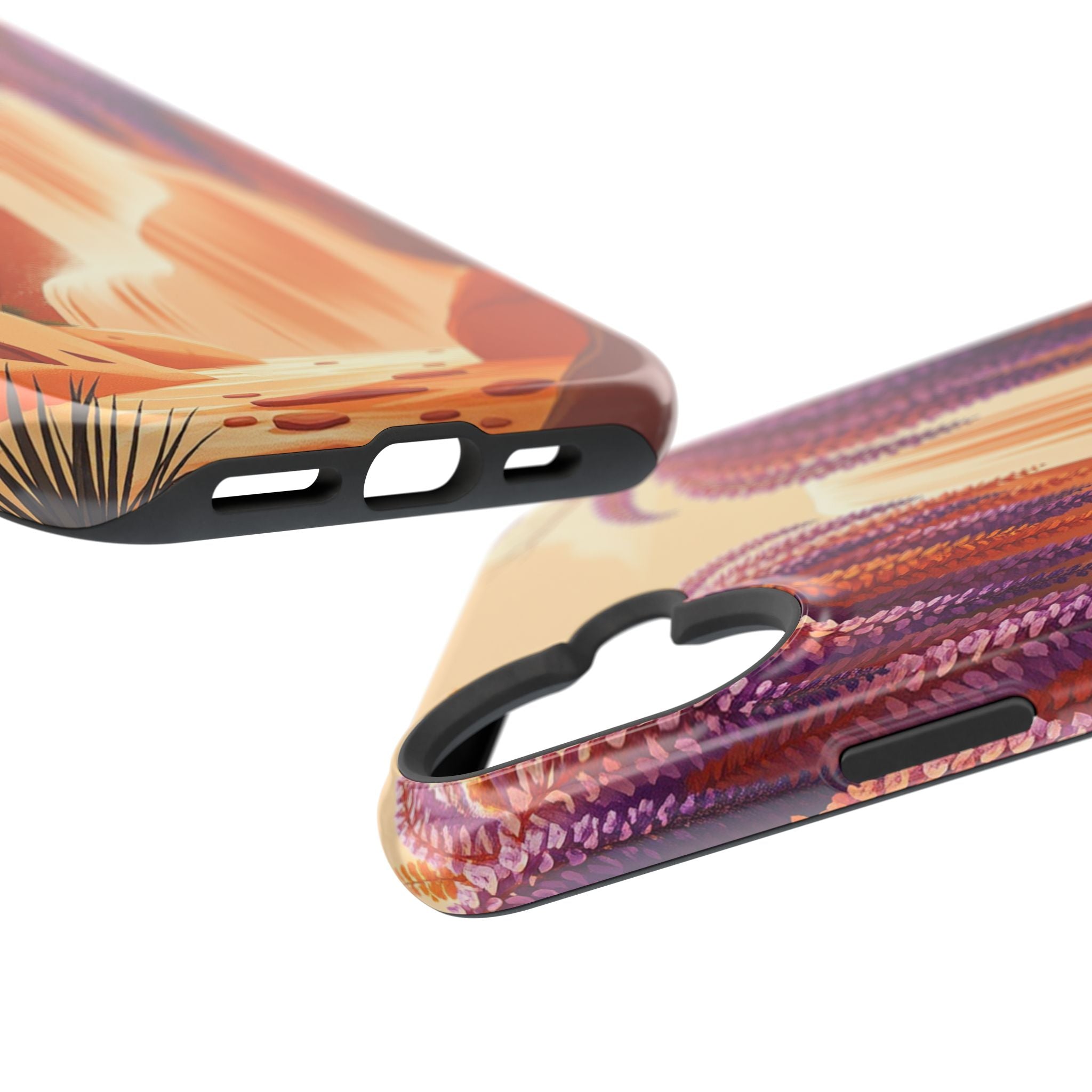 iPhone Wisteria Cascade Grunge Distressed Slim iPhone Everyday Designer · iPhone