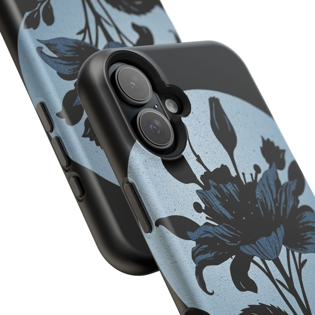 iPhone Radiant Floral Silhouette Design Slim Everyday Designer Case · iPhone Cas