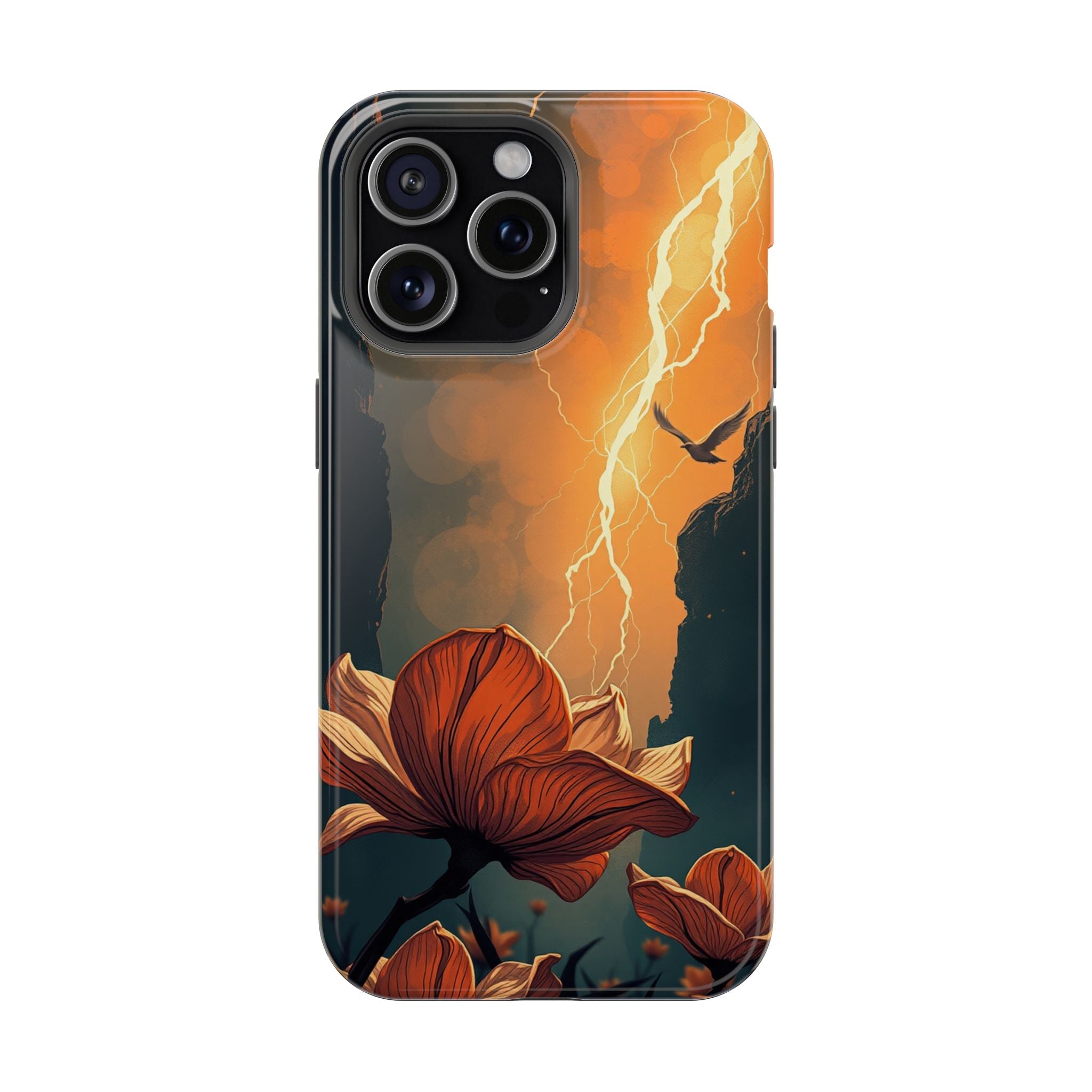 iPhone Vibrant Petal Storm Design Bold Modern Everyday Snap Case · iPhone Case