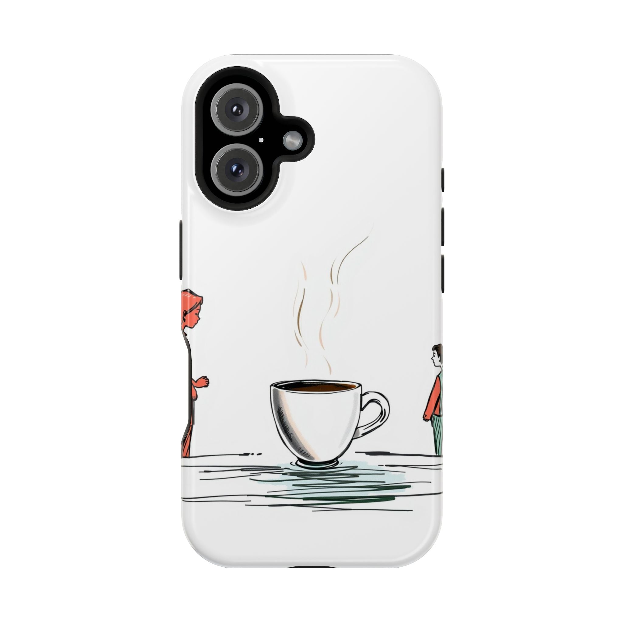 iPhone Coffee Before People Mystic Art Slim Everyday Designer Case · iPhone Case
