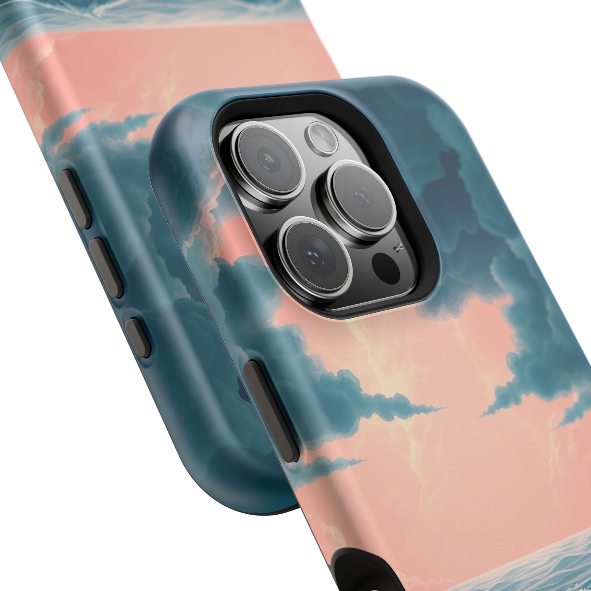 iPhone Storm at Sea 3D Digital Slim Everyday Designer Case · iPhone Case