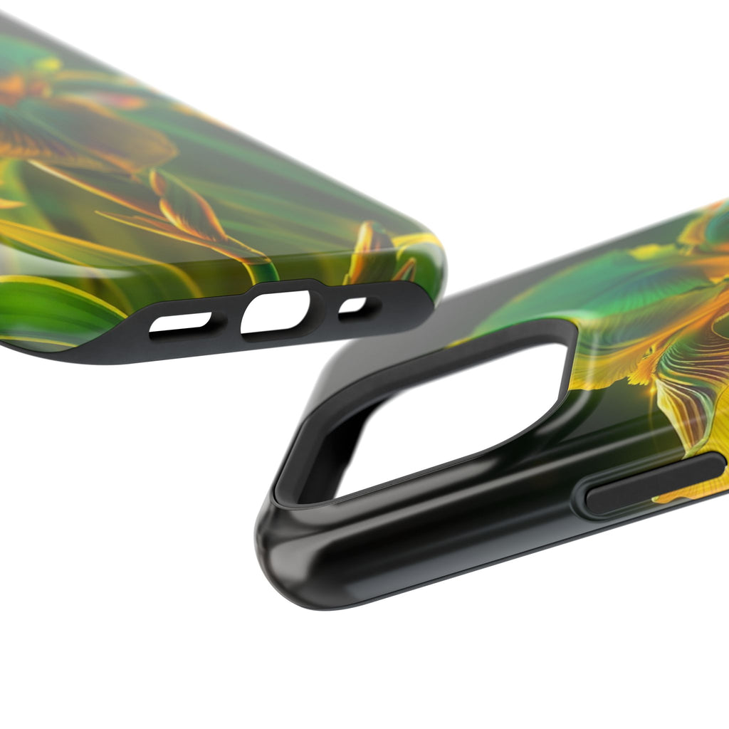 iPhone Iris Garden Bold Art Slim Everyday Designer Case · iPhone Case Quiet Mood