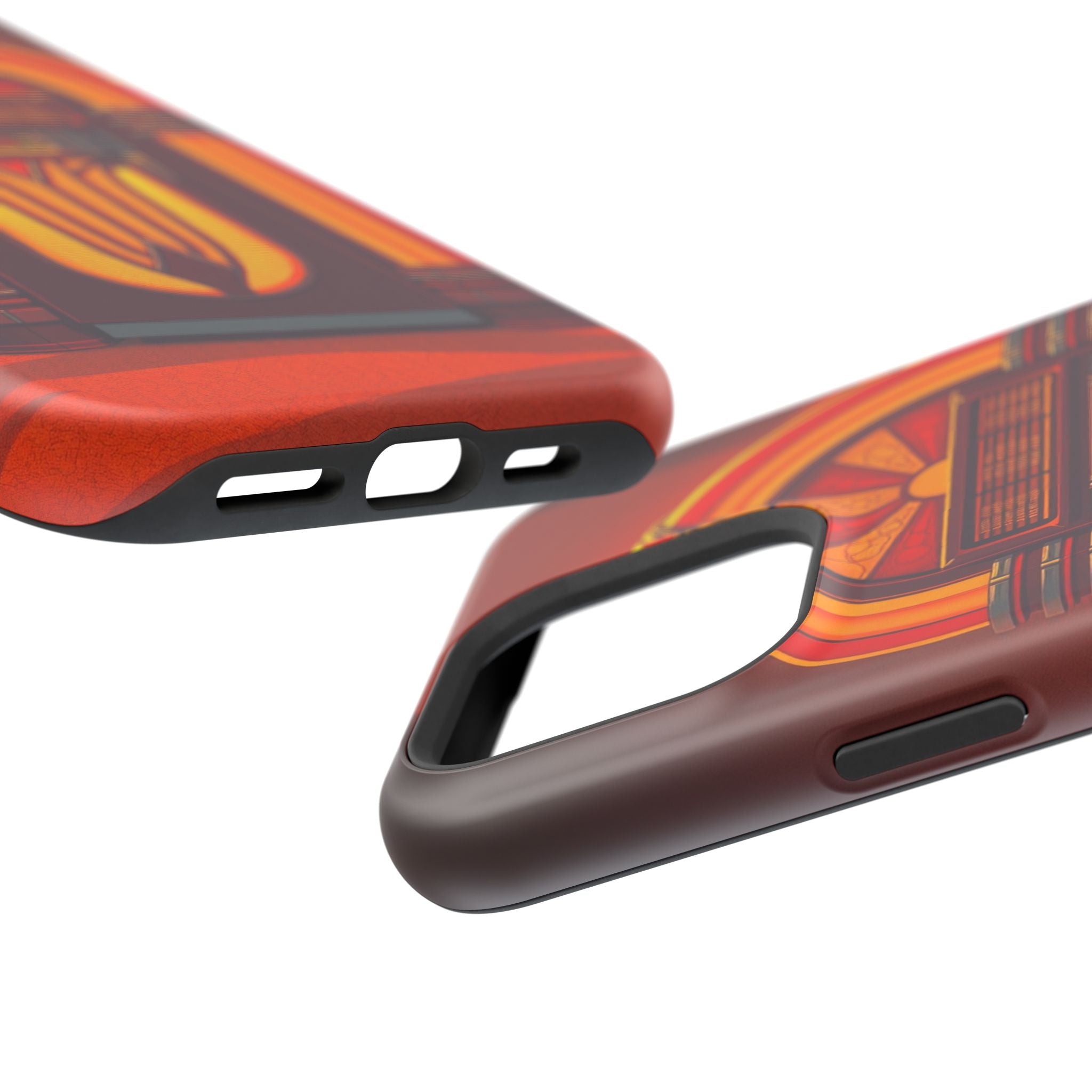 iPhone Jukebox Glow Pop Art Bold Bold Modern Everyday Snap Case · iPhone Case