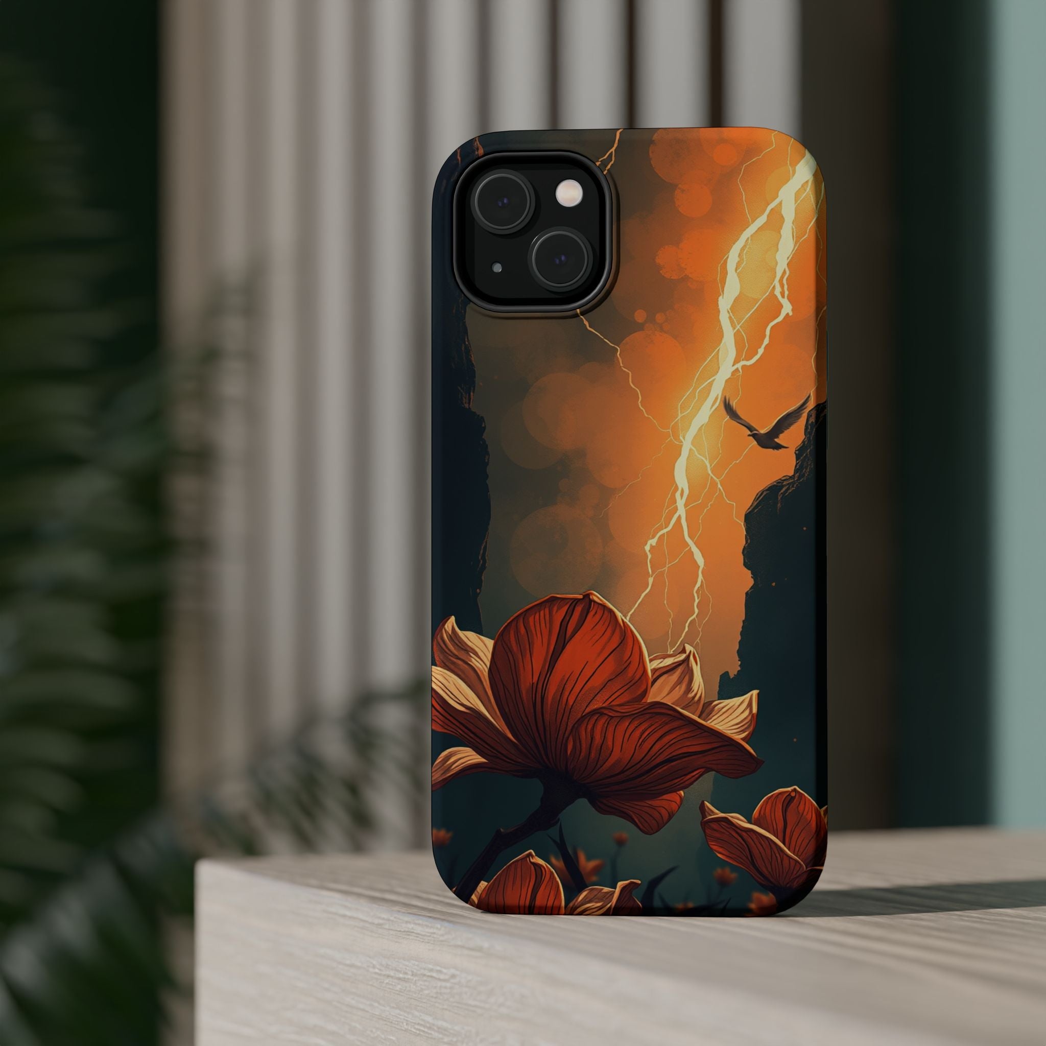 iPhone Vibrant Petal Storm Design Bold Modern Everyday Snap Case · iPhone Case