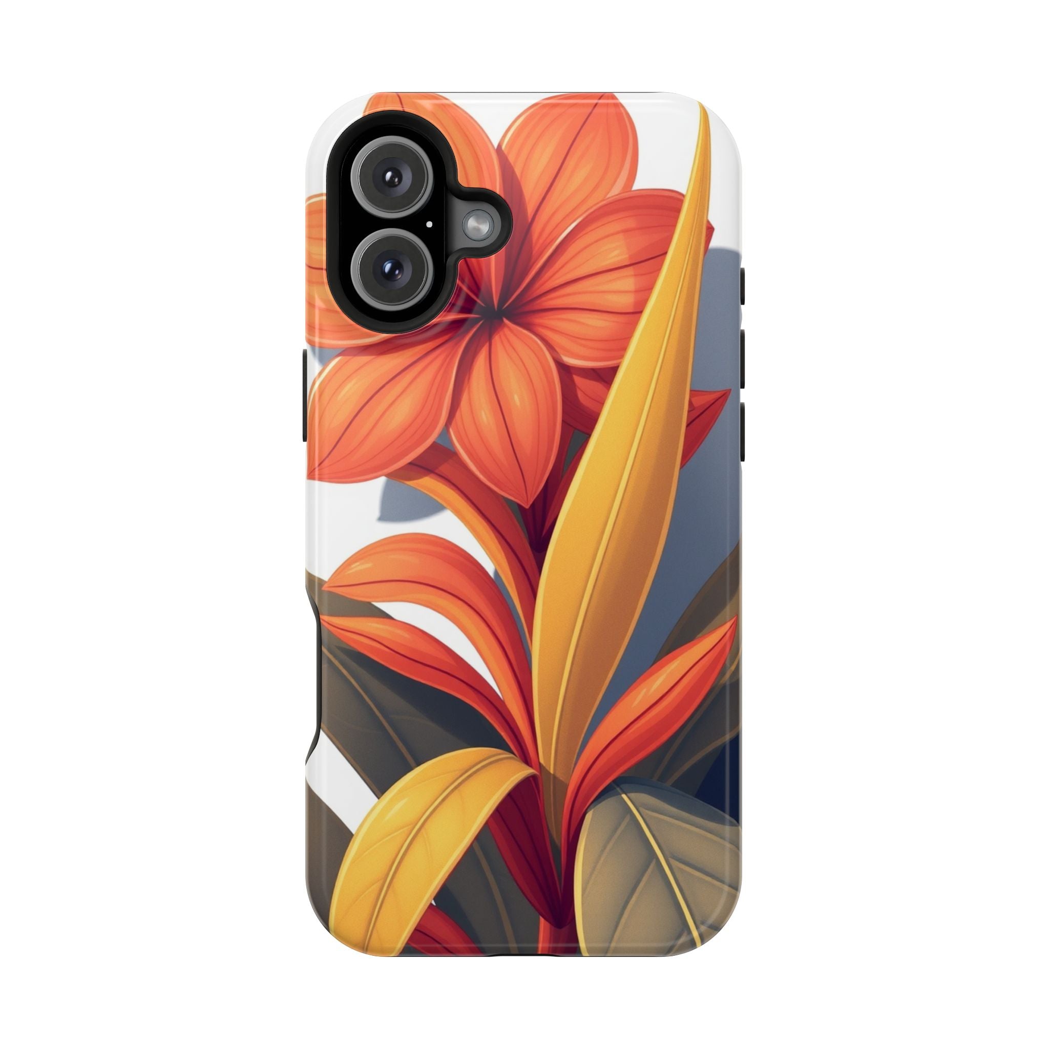 iPhone Tropical Bloom Pastel Kawaii Slim Everyday Designer Case · iPhone Case