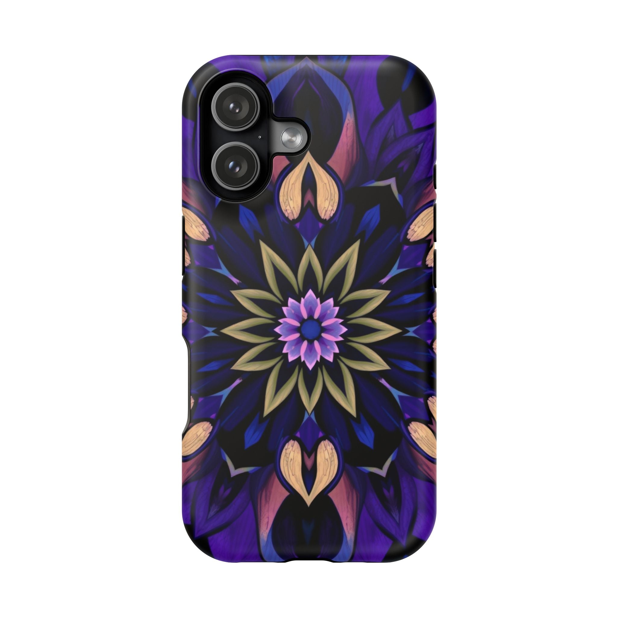 iPhone Floral Mandala Mystic Art Bold Modern Everyday Snap Case · iPhone Case