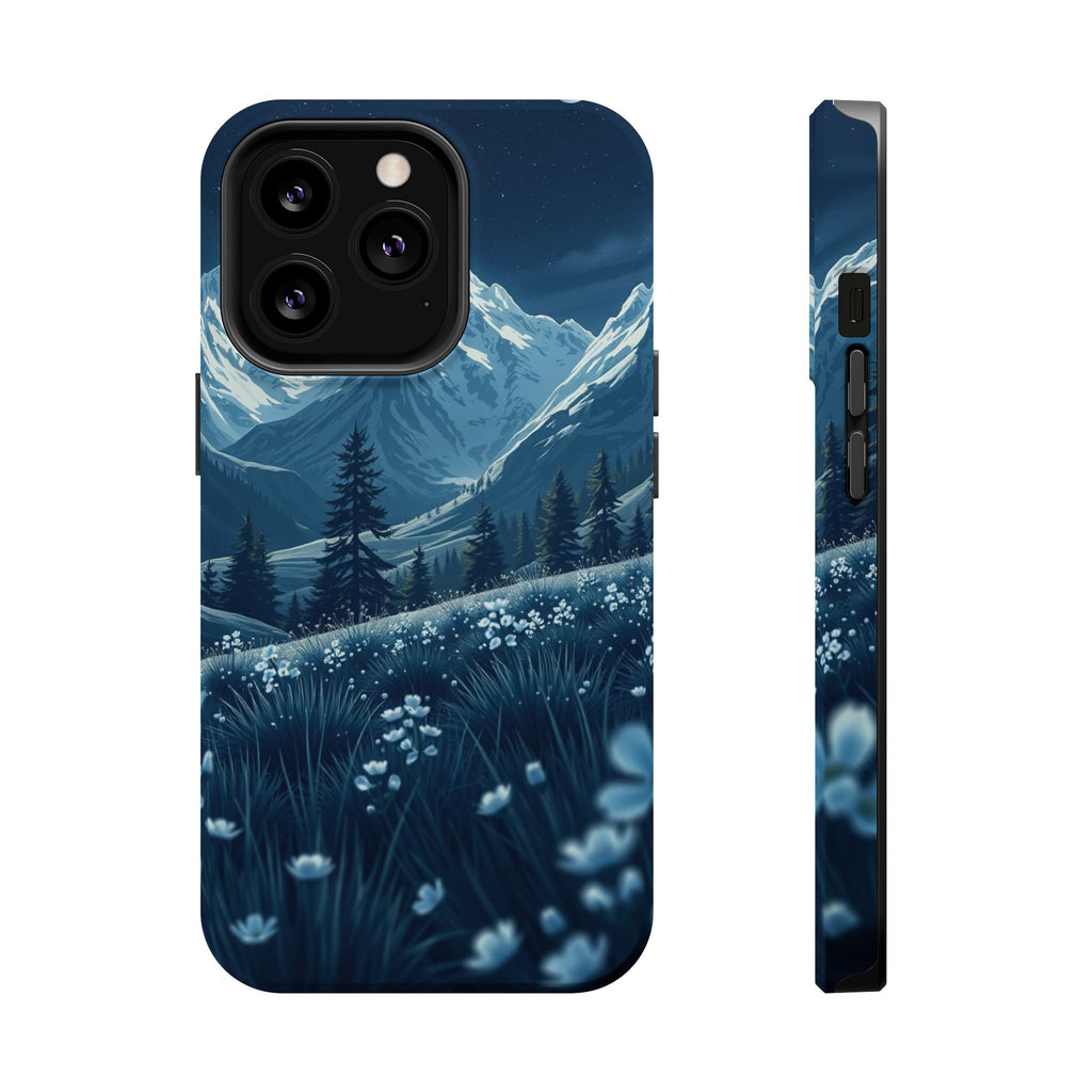iPhone Dreamy Alpine Meadow Design Bold Modern Everyday Snap Case · iPhone Case