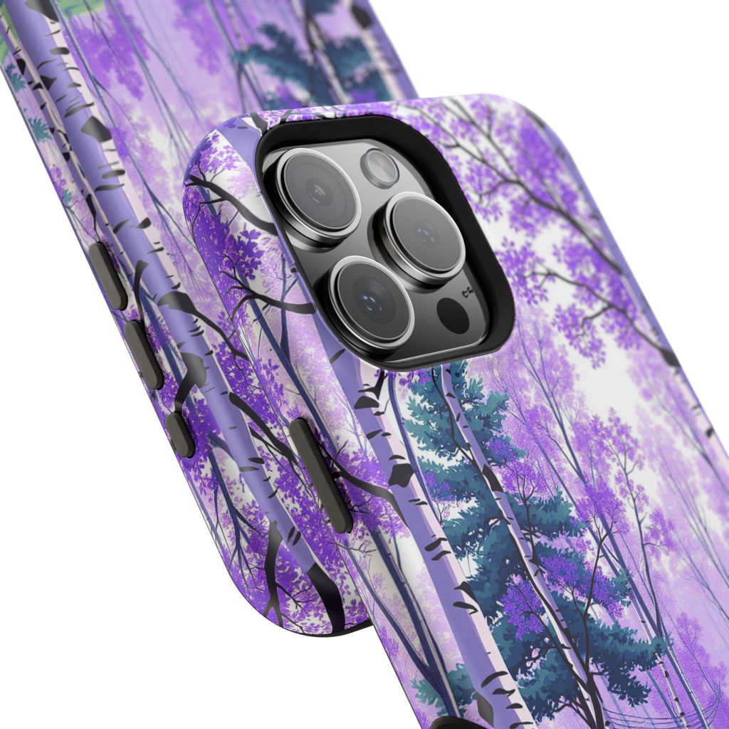 iPhone Birch Grove Electric Art Slim Everyday Designer Case · iPhone Case