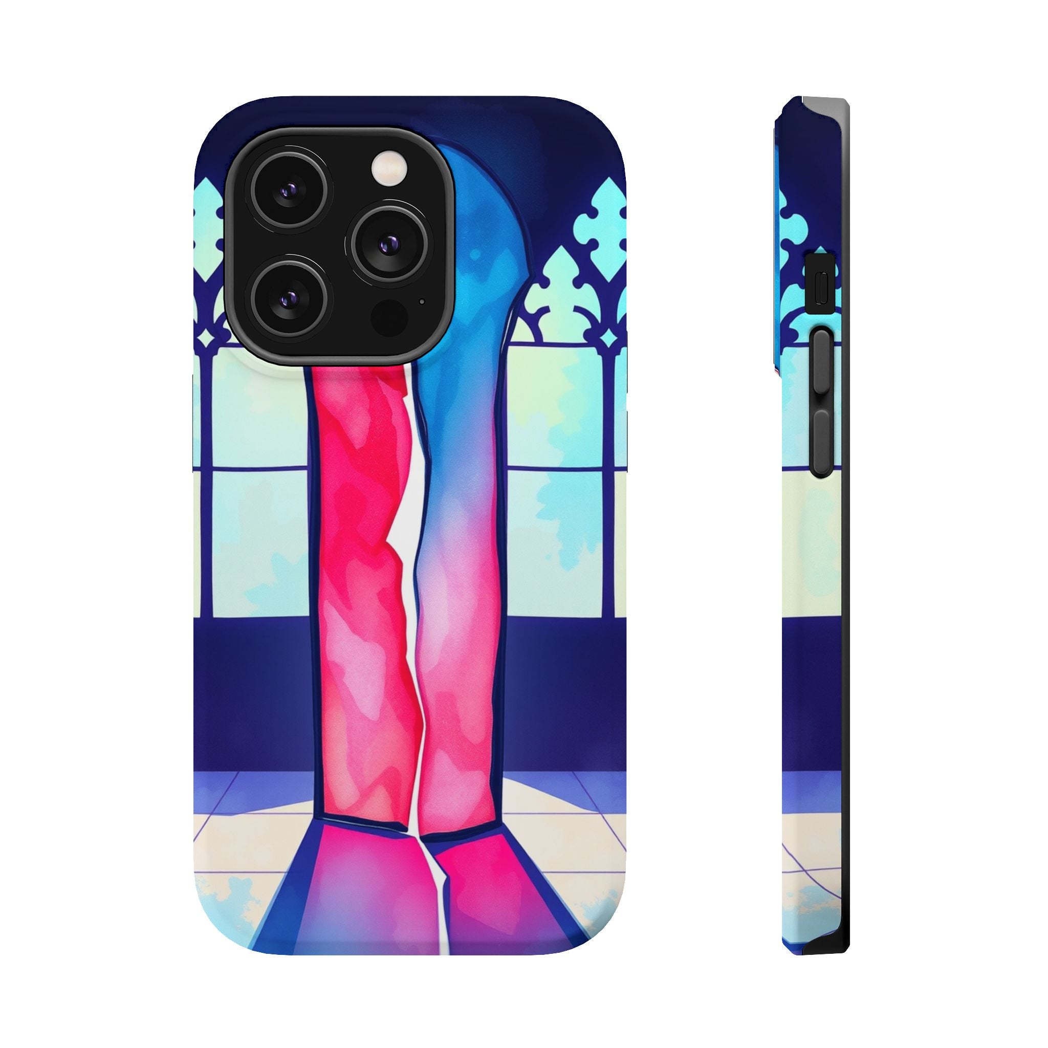 iPhone Stained Glass Break Electric Art Slim Everyday iPhone Designer · iPhone C