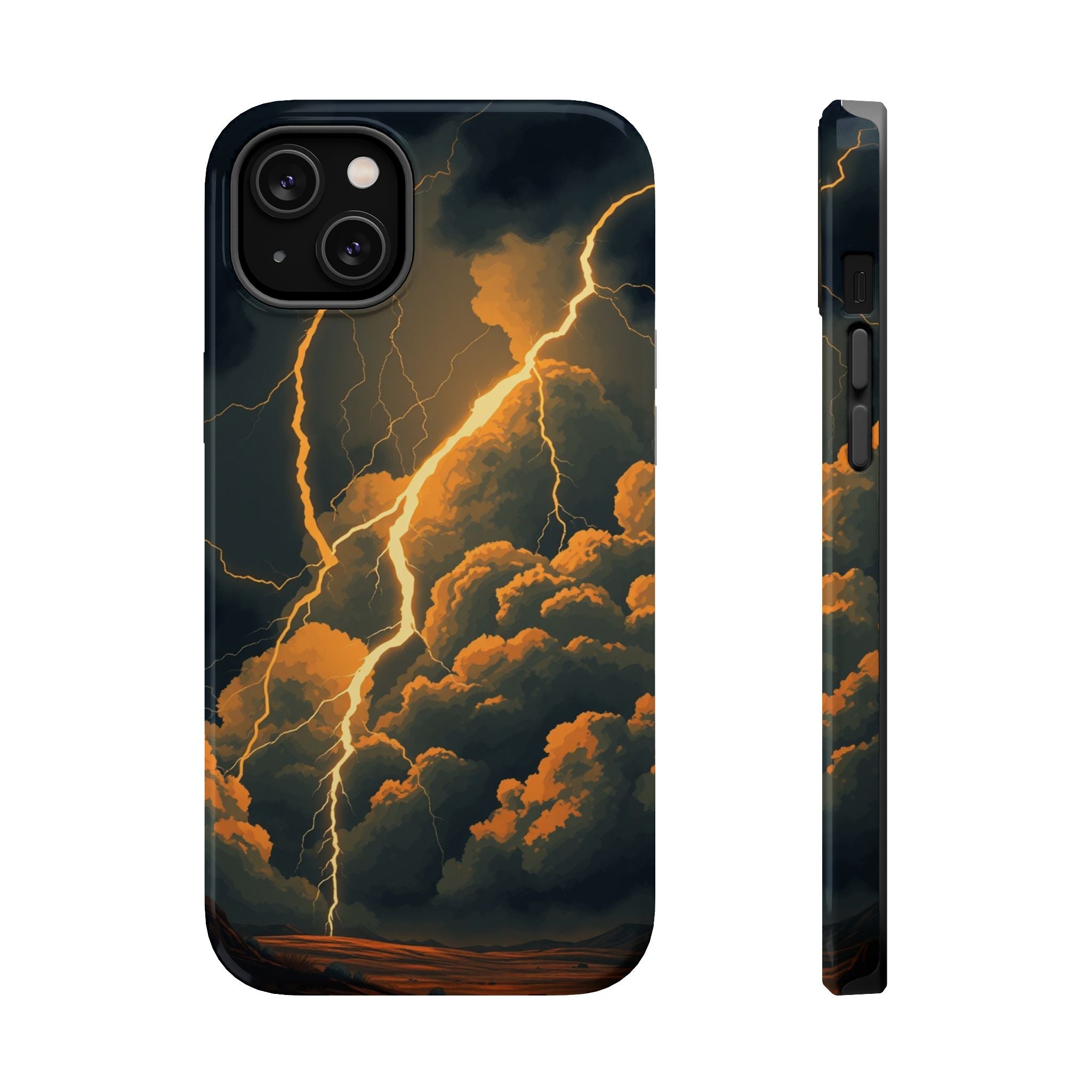 iPhone Vibrant Thunderstorm Sky Design Slim Everyday iPhone 18 Designer · iPhone