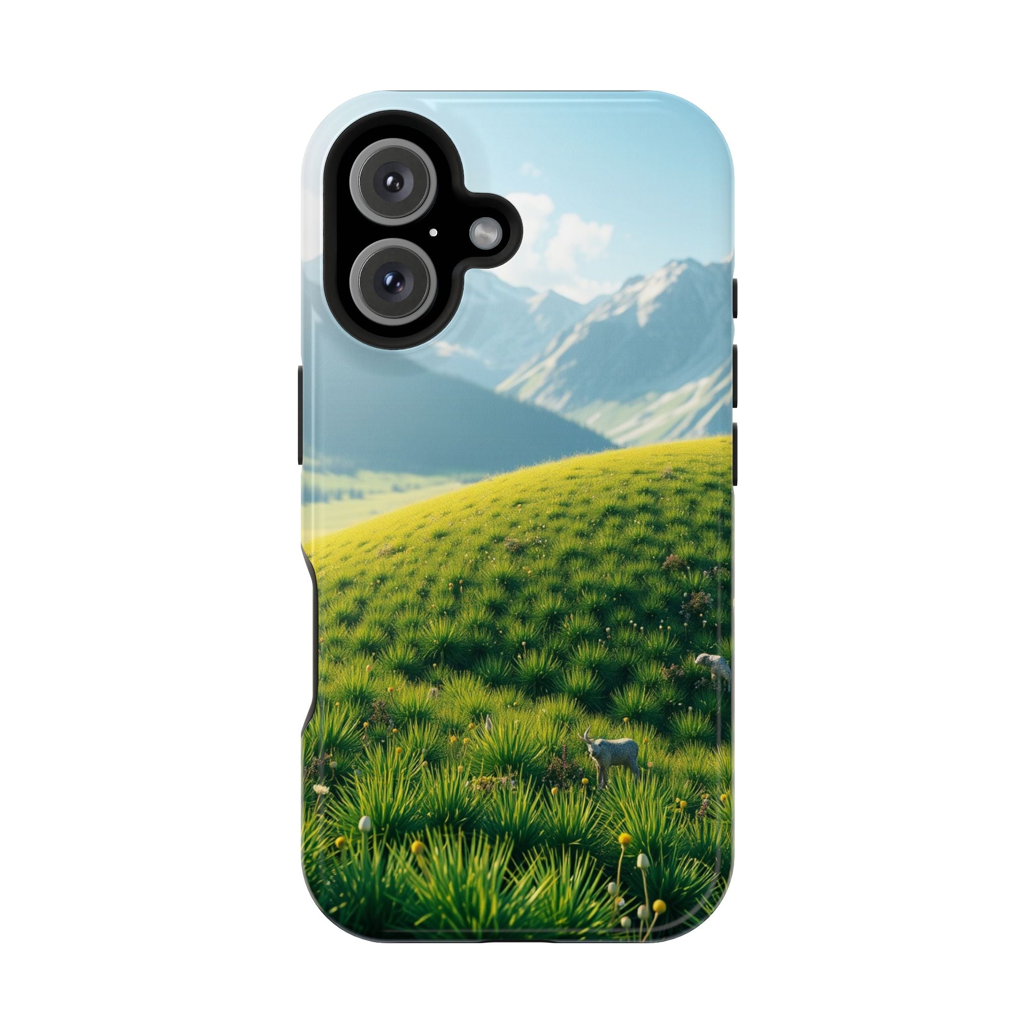 iPhone Vibrant Alpine Meadow Design Slim Everyday Designer Case · iPhone Case