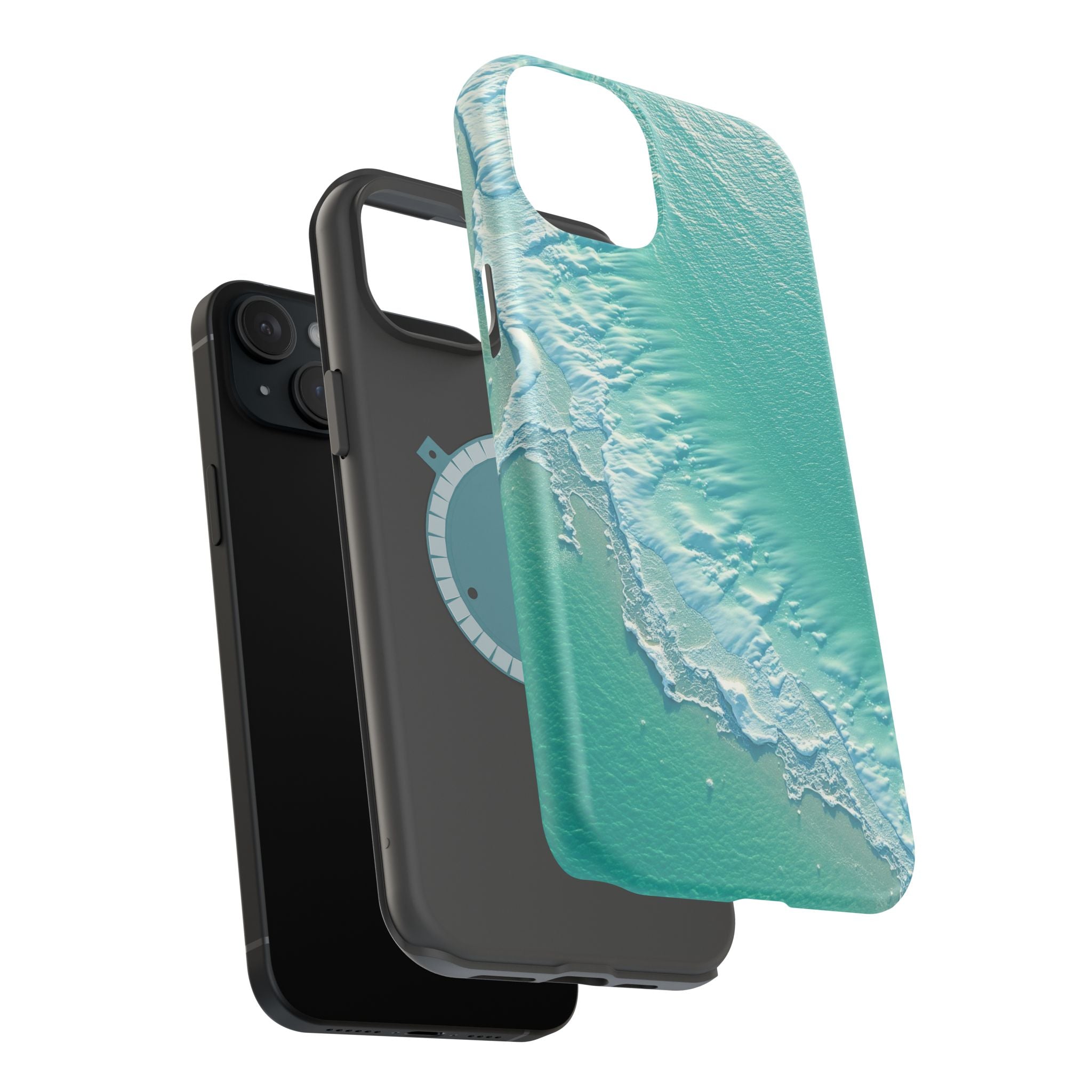 iPhone Shoreline Aerial Mystic Art 20 Slim Everyday Designer Case · iPhone Case