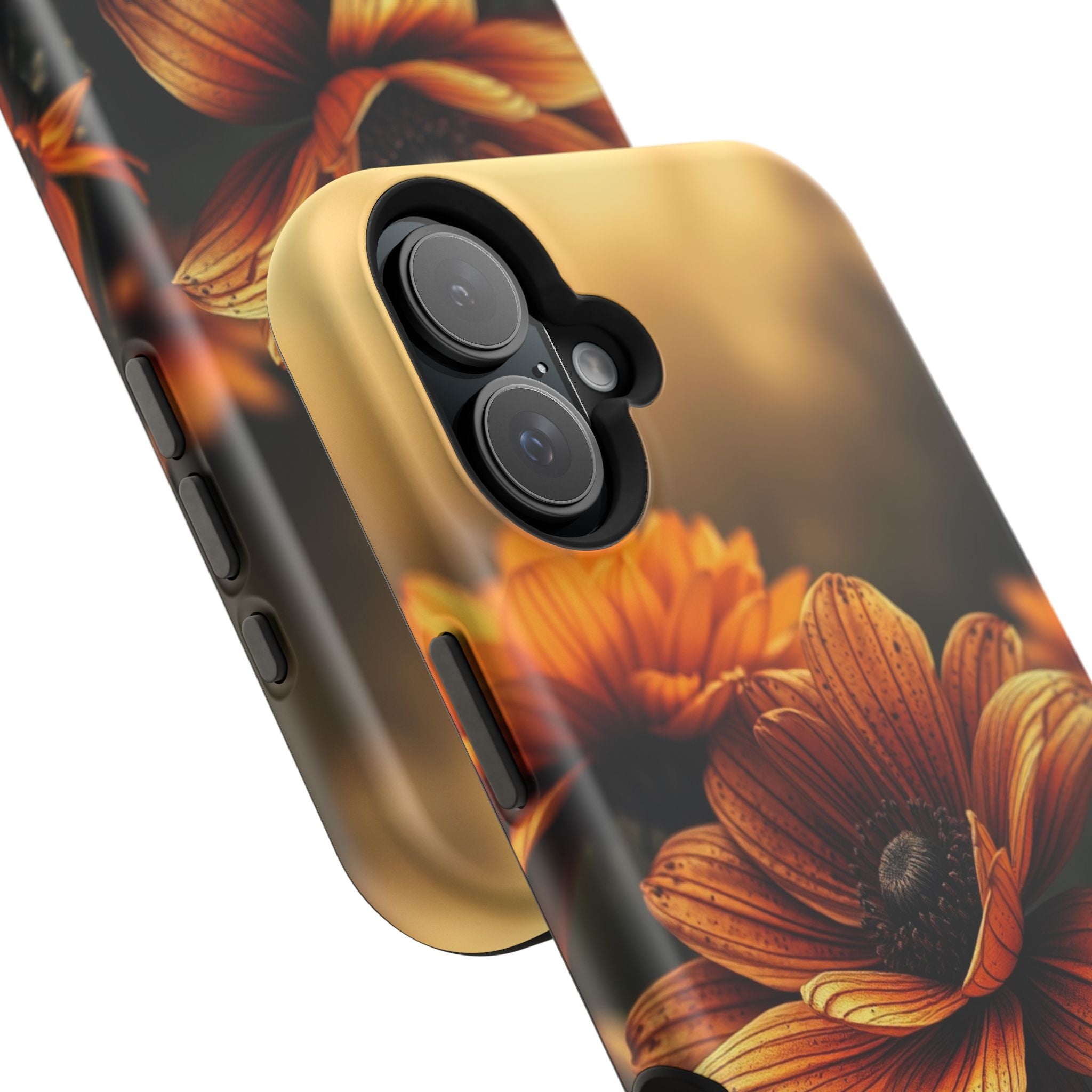 iPhone Radiant Floral Ombre Design Bold Modern Everyday Snap Case · iPhone Case