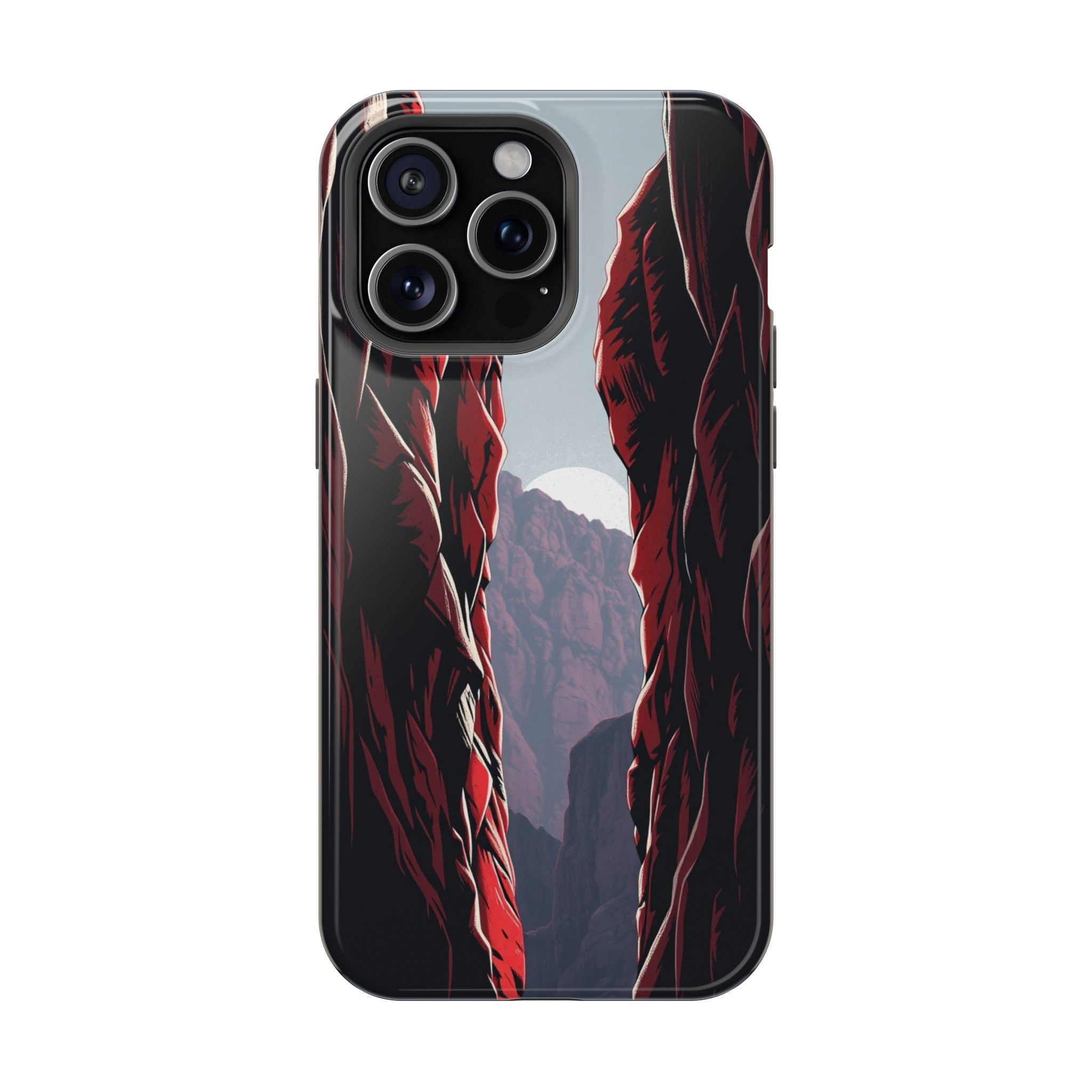 iPhone Serene Canyon Wall Design Bold Modern Everyday Snap Case · iPhone Case