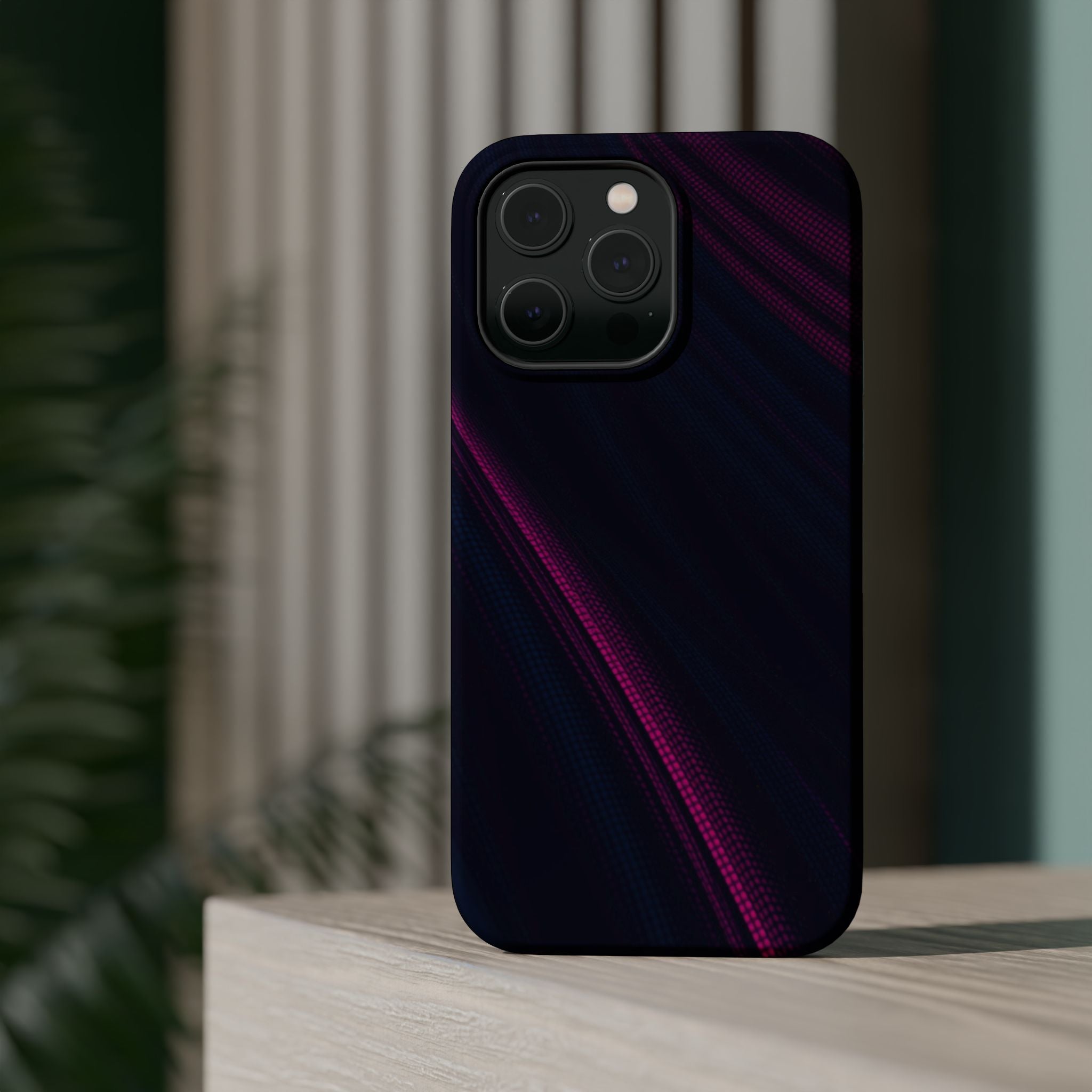 iPhone Carbon Fiber Weave Dark Gothic Ink Slim iPhone Everyday Designer · iPhone