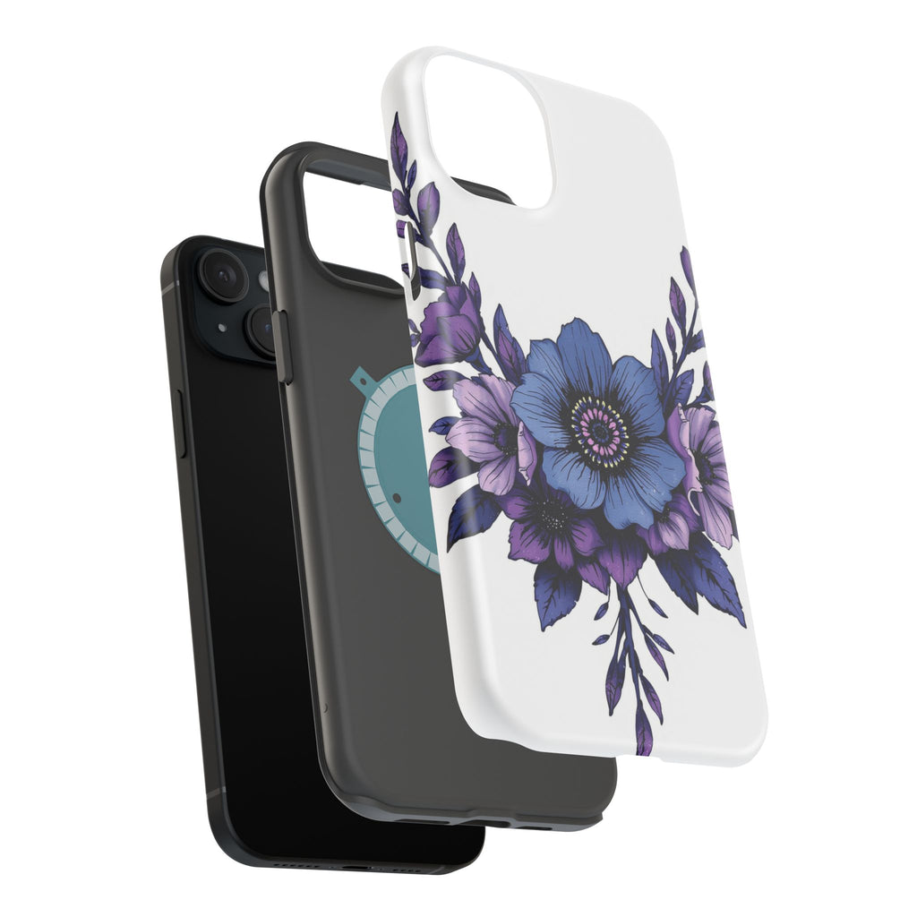 iPhone Floral Crown Grunge Distressed Slim Everyday Designer Case · iPhone Case