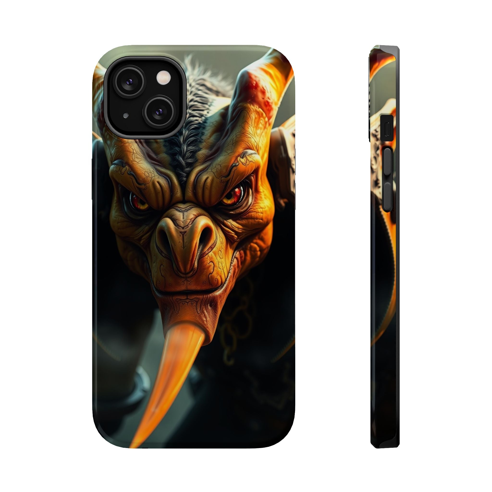 iPhone Mustard And Rust Goblin Mode Activated Slim Everyday Designer Case · iPho