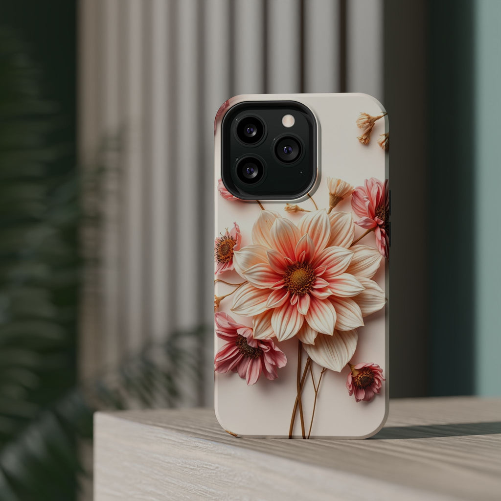 iPhone Dried Flower Flat Lay Enchanted Art Slim iPhone Everyday · iPhone Case