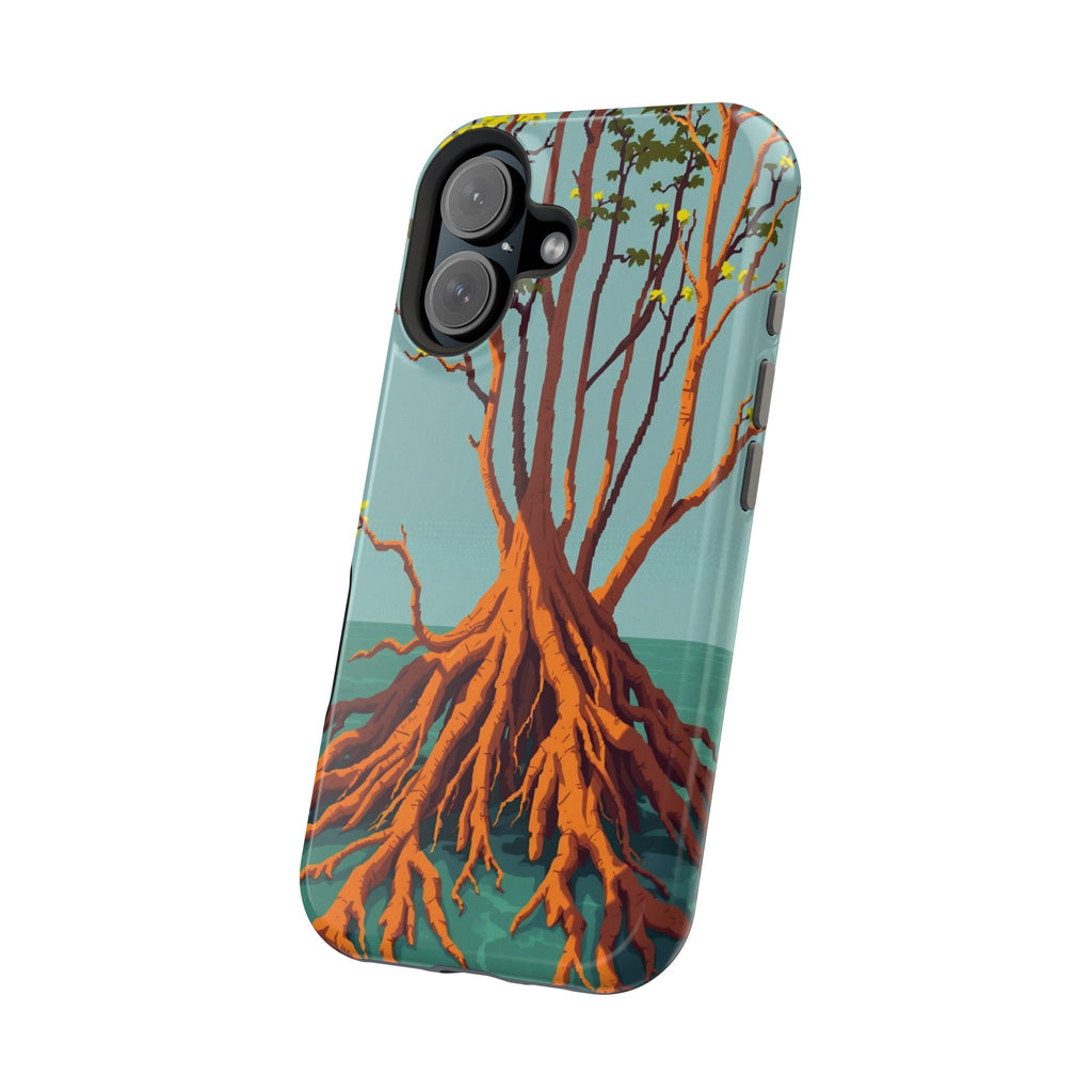 iPhone Mustard And Rust Mangrove Roots Slim Everyday iPhone 13 Designer · iPhone