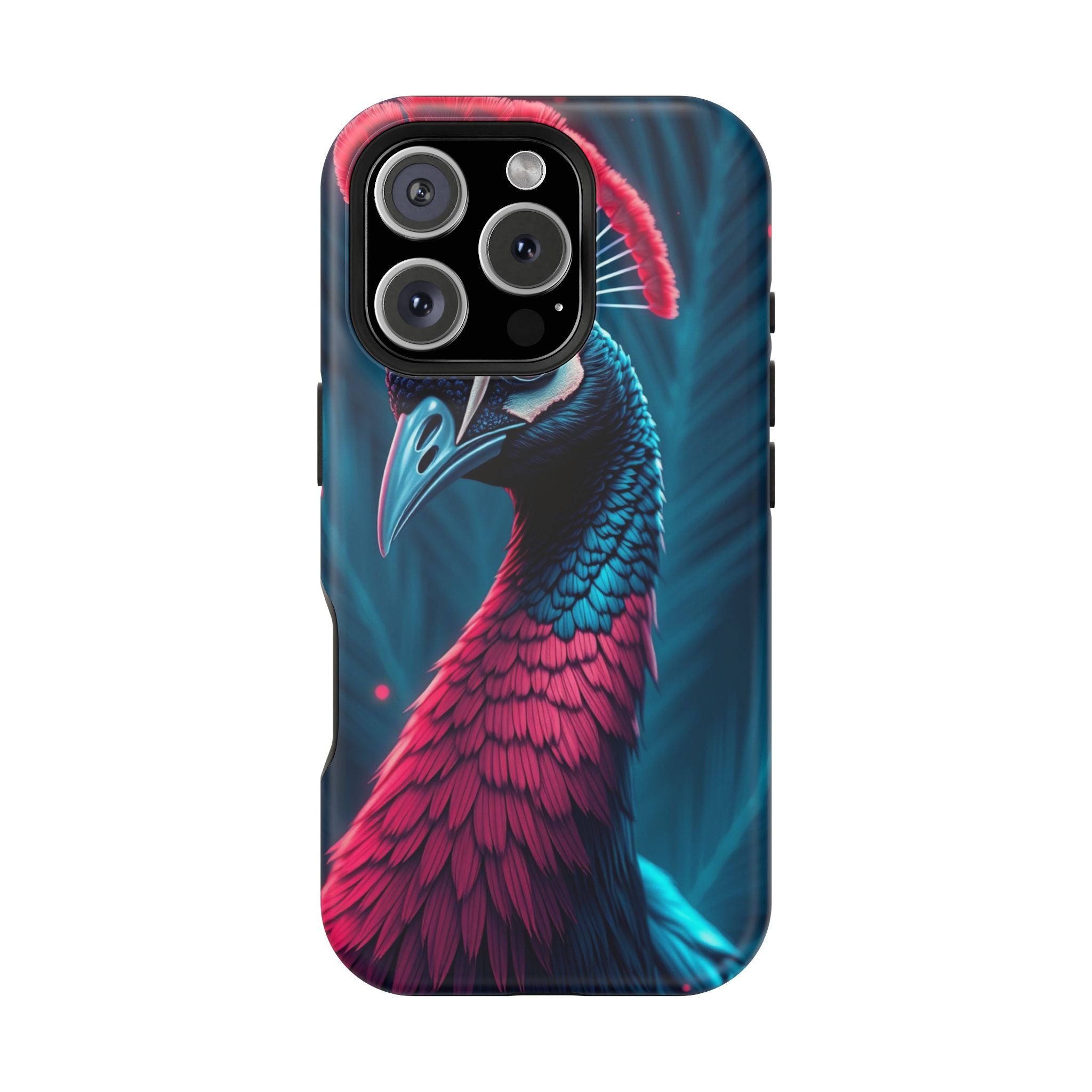 iPhone Nouveau Peacock Electric Art Slim Everyday Designer Case · iPhone Case