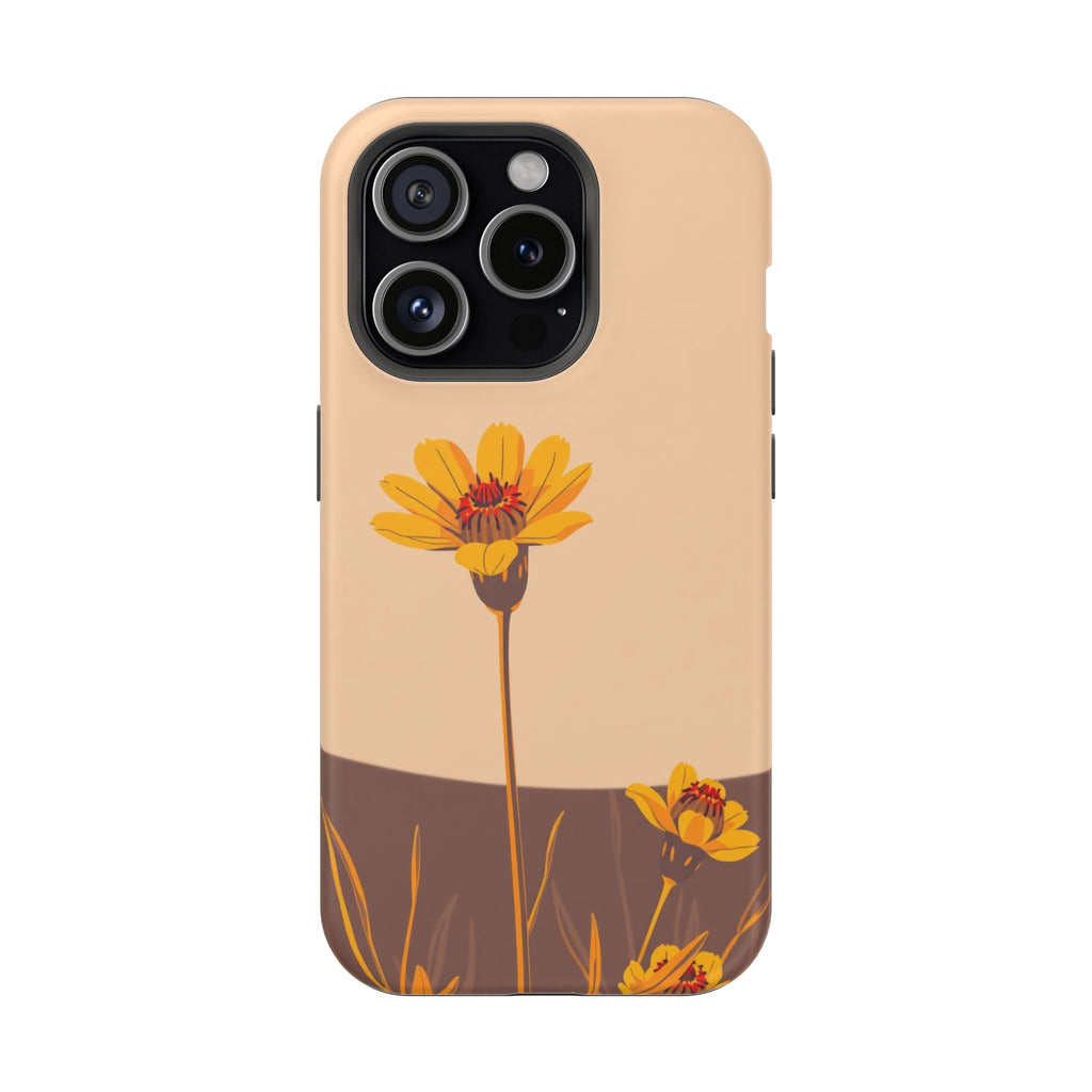 iPhone Serene Desert Flower Design Bold Modern Everyday Snap Case · iPhone Case