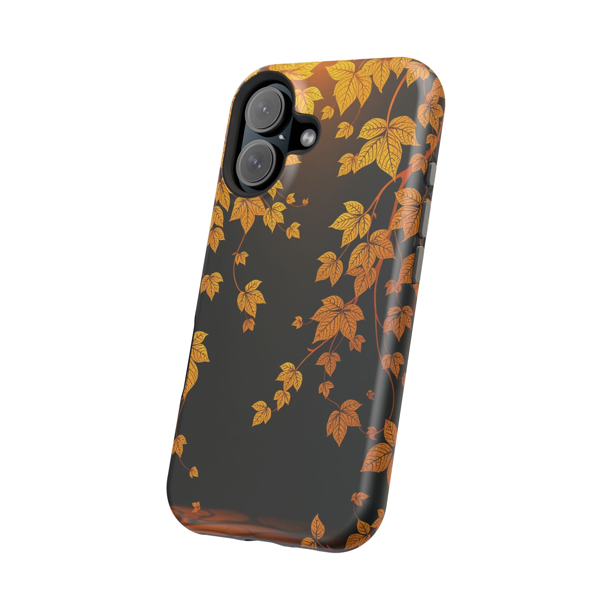 iPhone Mustard And Rust Art Nouveau Vine Slim Everyday iPhone 14 · iPhone Case