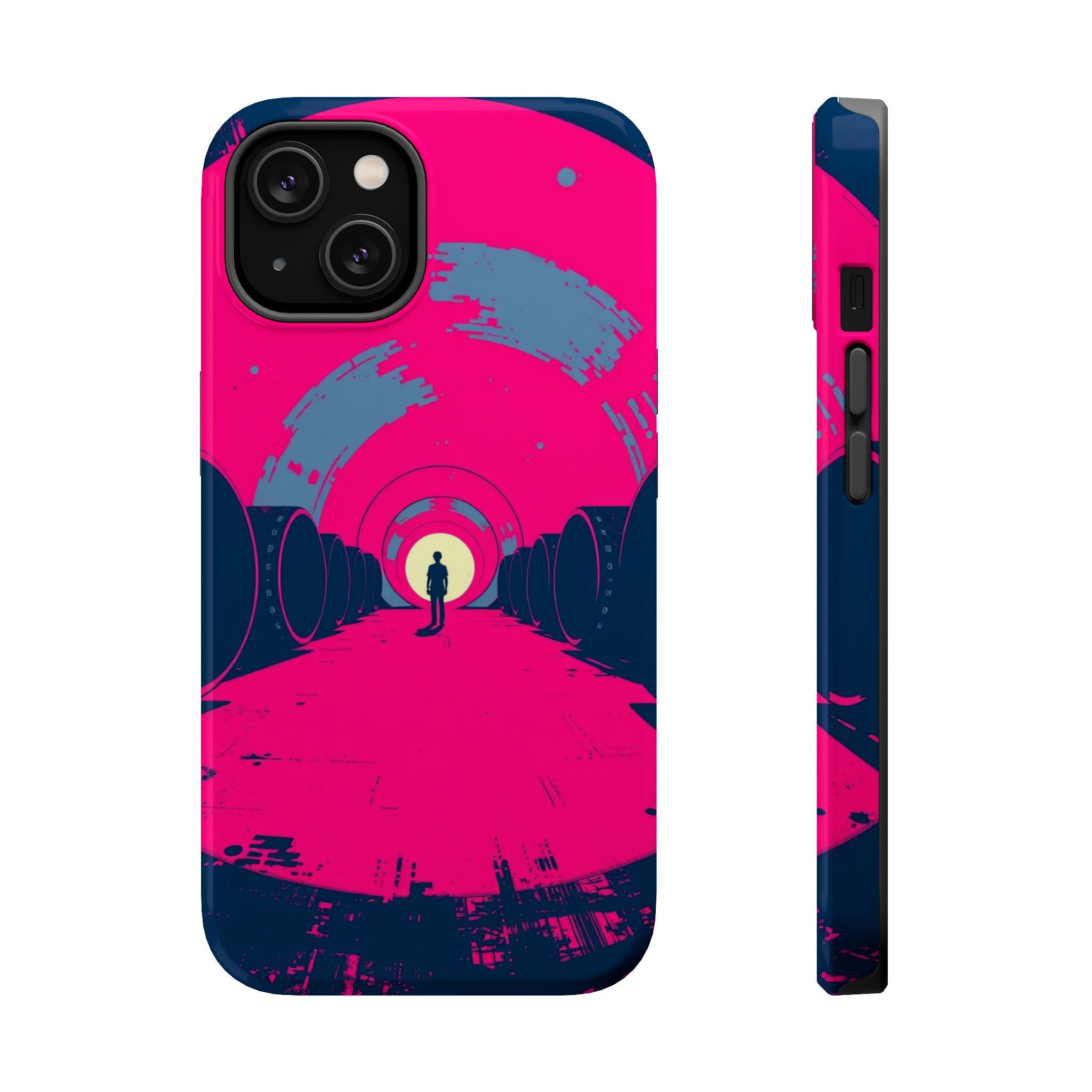 iPhone 1960s Mod Circles Bold Art Bold Modern Everyday Snap Case · iPhone Case