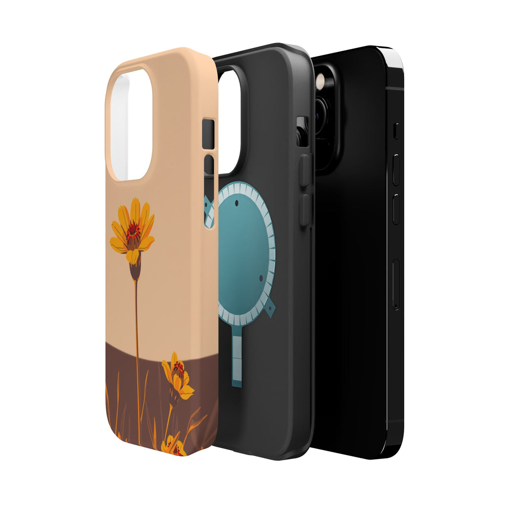 iPhone Serene Desert Flower Design Bold Modern Everyday Snap Case · iPhone Case