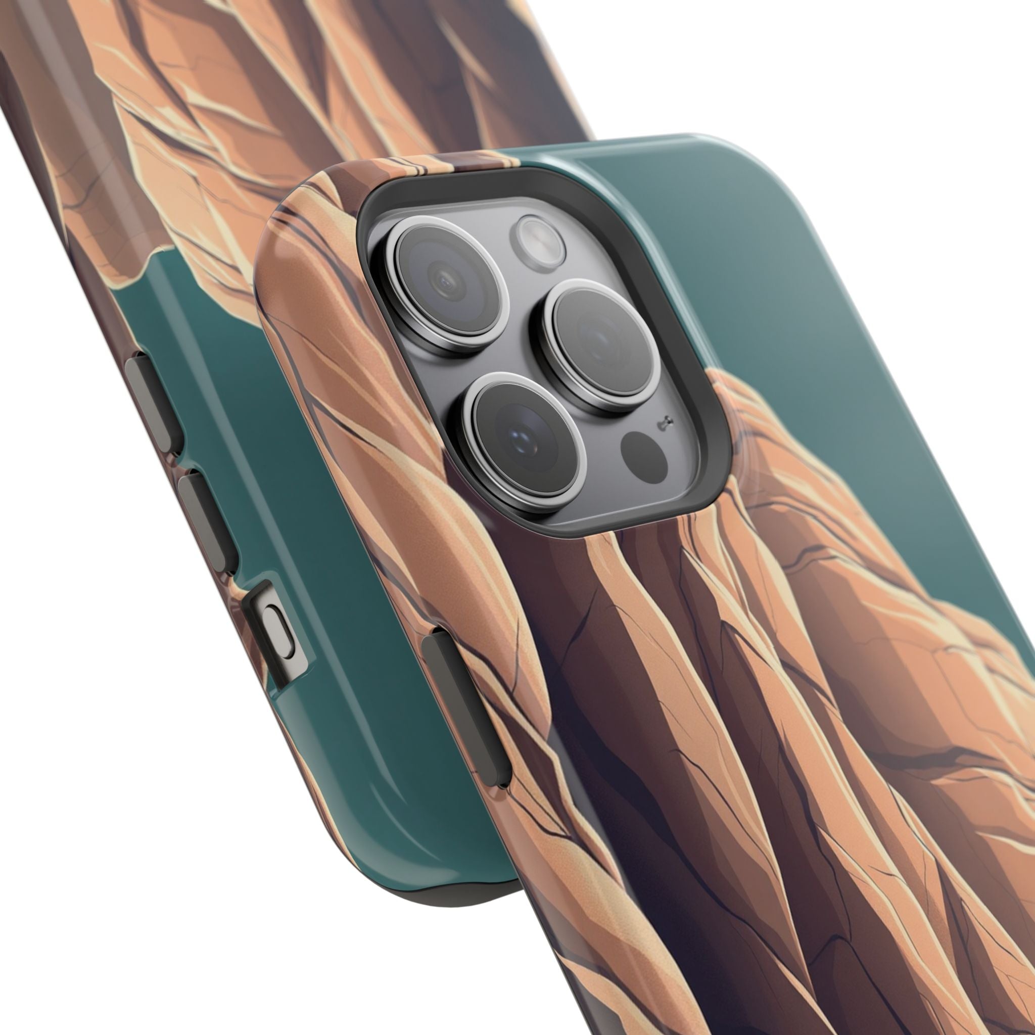 iPhone Canyon Wall Dark Academia Bold Modern Everyday Snap Case · iPhone Case