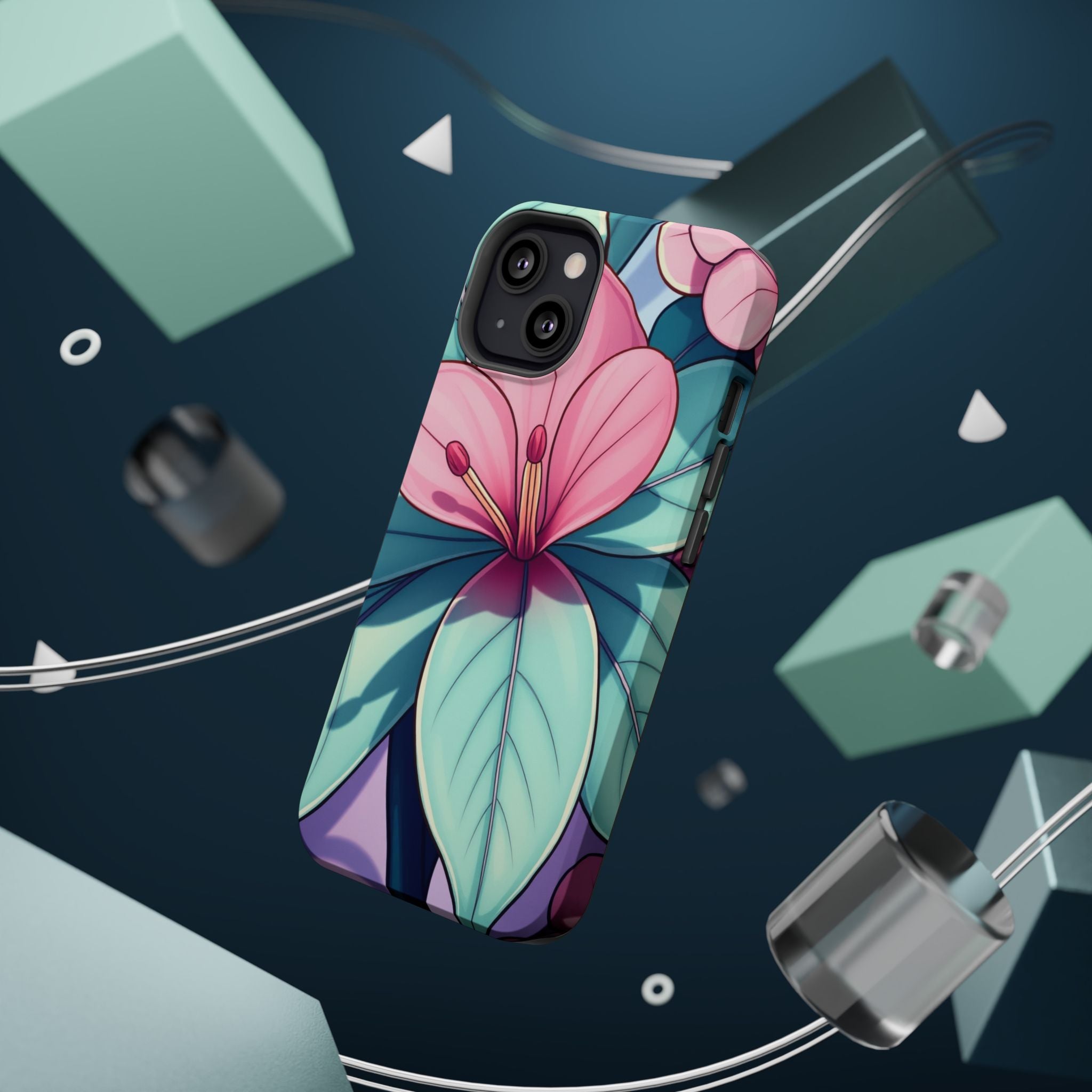 iPhone Earthy Tropical Bloom Design 11 Slim Everyday Designer Case · iPhone Case
