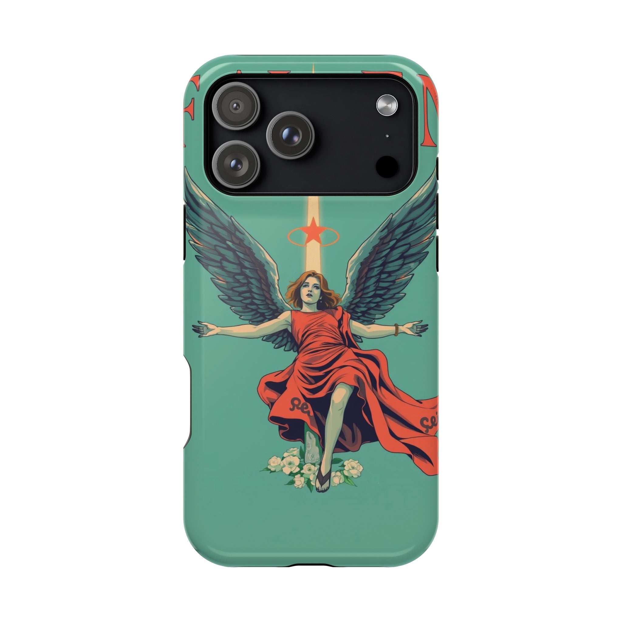 iPhone Radiant Fallen Angel Design Bold Modern Everyday Snap Case · iPhone Case