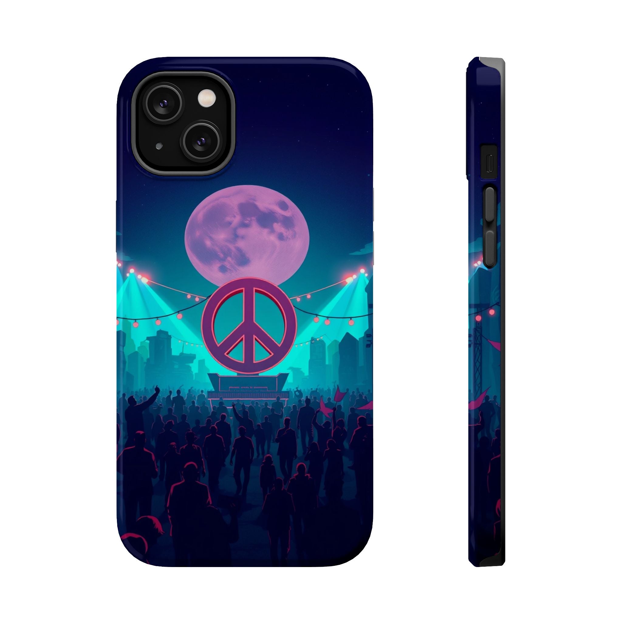 iPhone Woodstock Peace Mystic Art Bold Modern Everyday Snap Case · iPhone Case