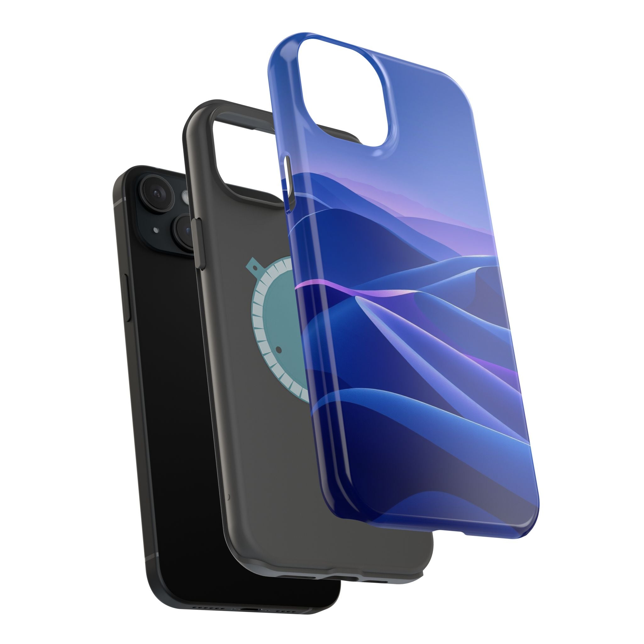 iPhone Rolling Hills Enchanted Art Bold Modern Everyday Snap Case · iPhone Case