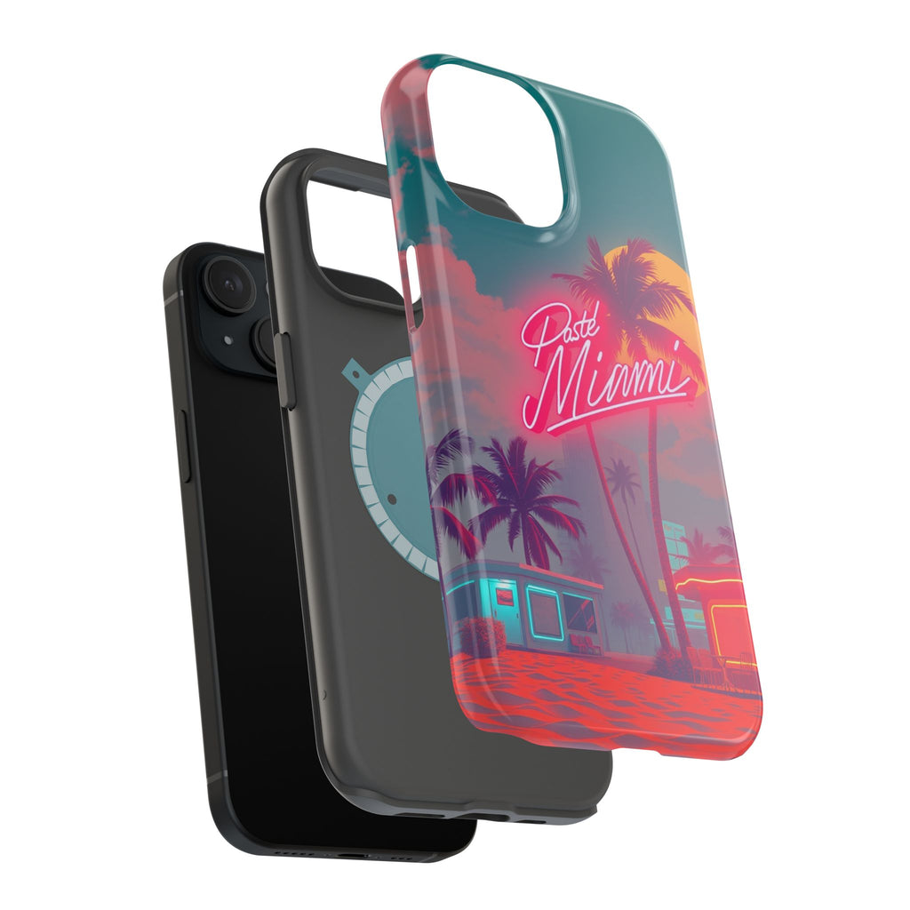 iPhone 1980s Pastel Miami Enchanted Art Slim Everyday Designer Case · iPhone Cas