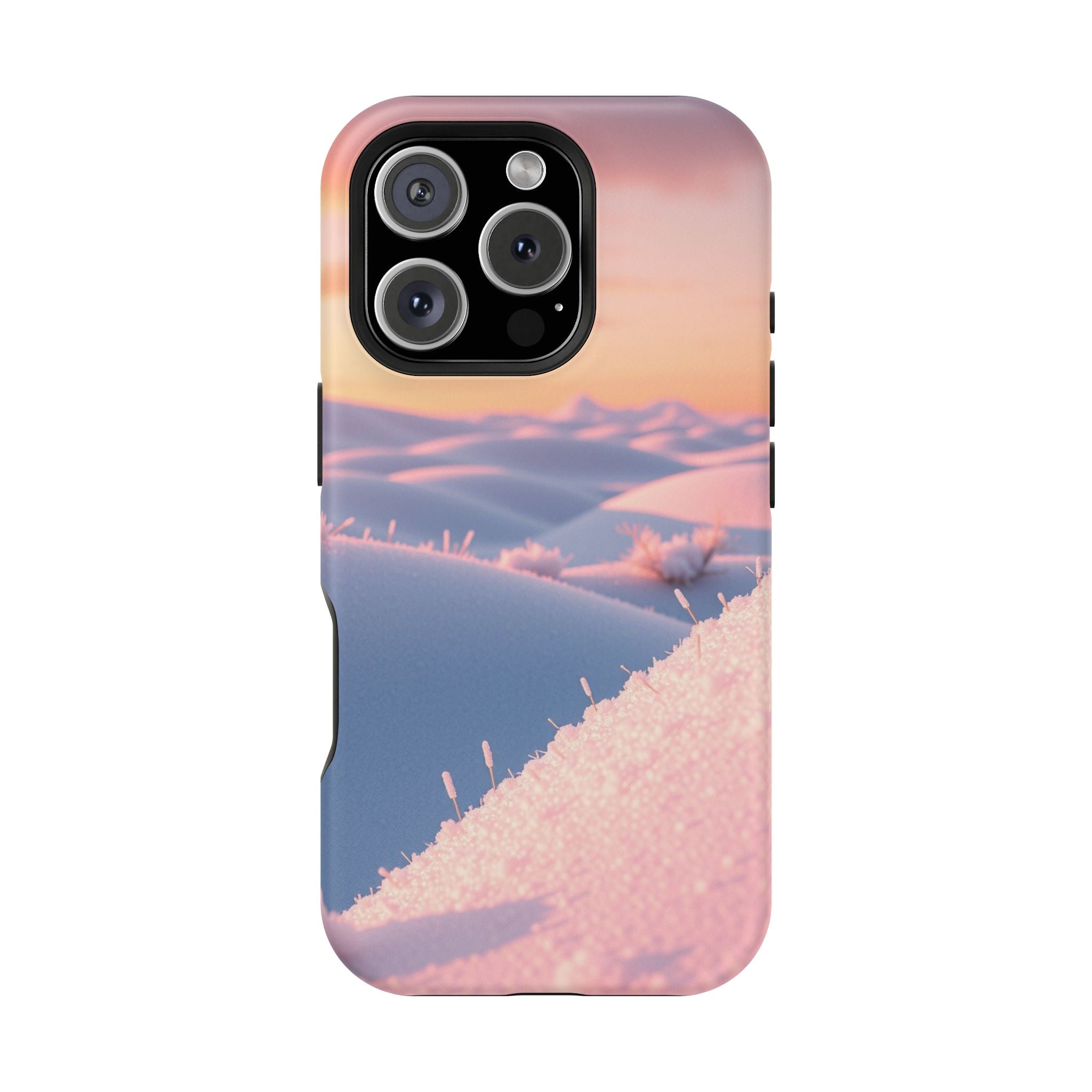 iPhone Snow Field 3D Digital Slim Everyday Designer Case · iPhone Case