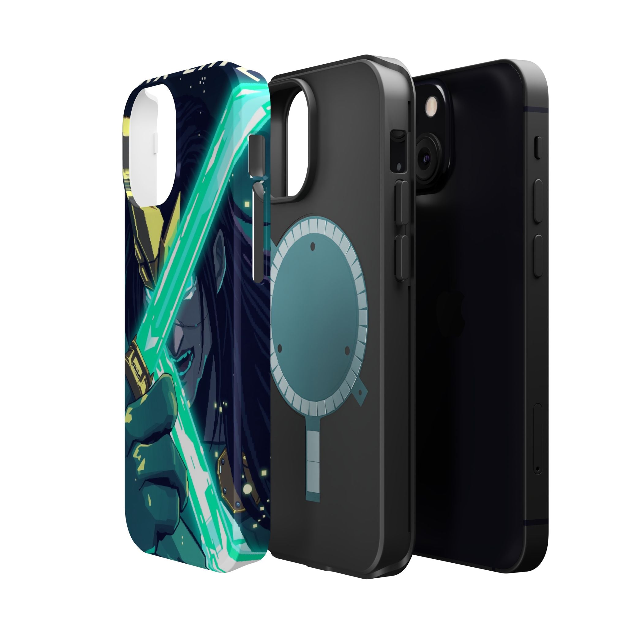 iPhone Emerald Green And Gold Zero Chill Slim Everyday Designer Case · iPhone Ca