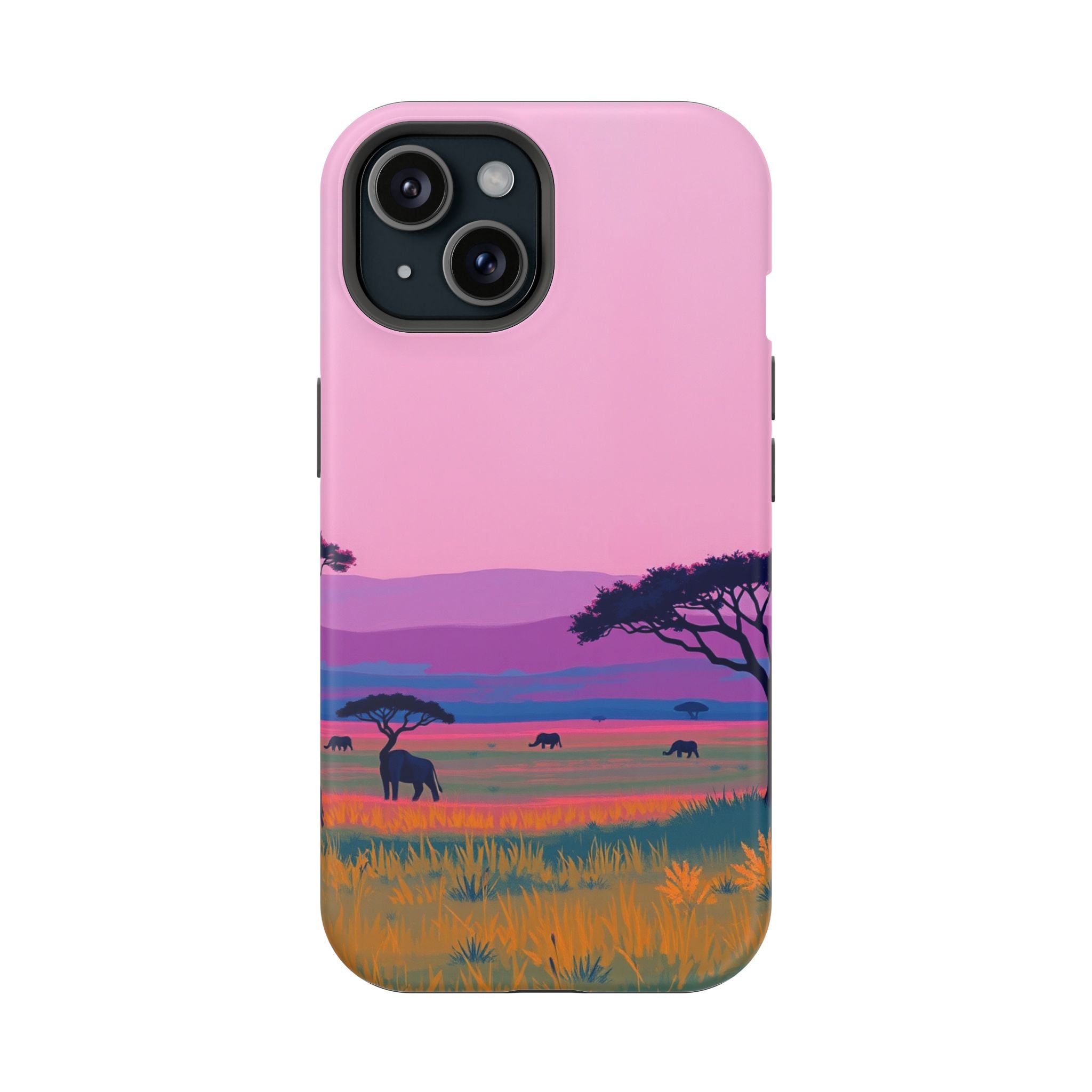 iPhone Savanna Horizon Electric Art Slim Everyday Designer Case · iPhone Case