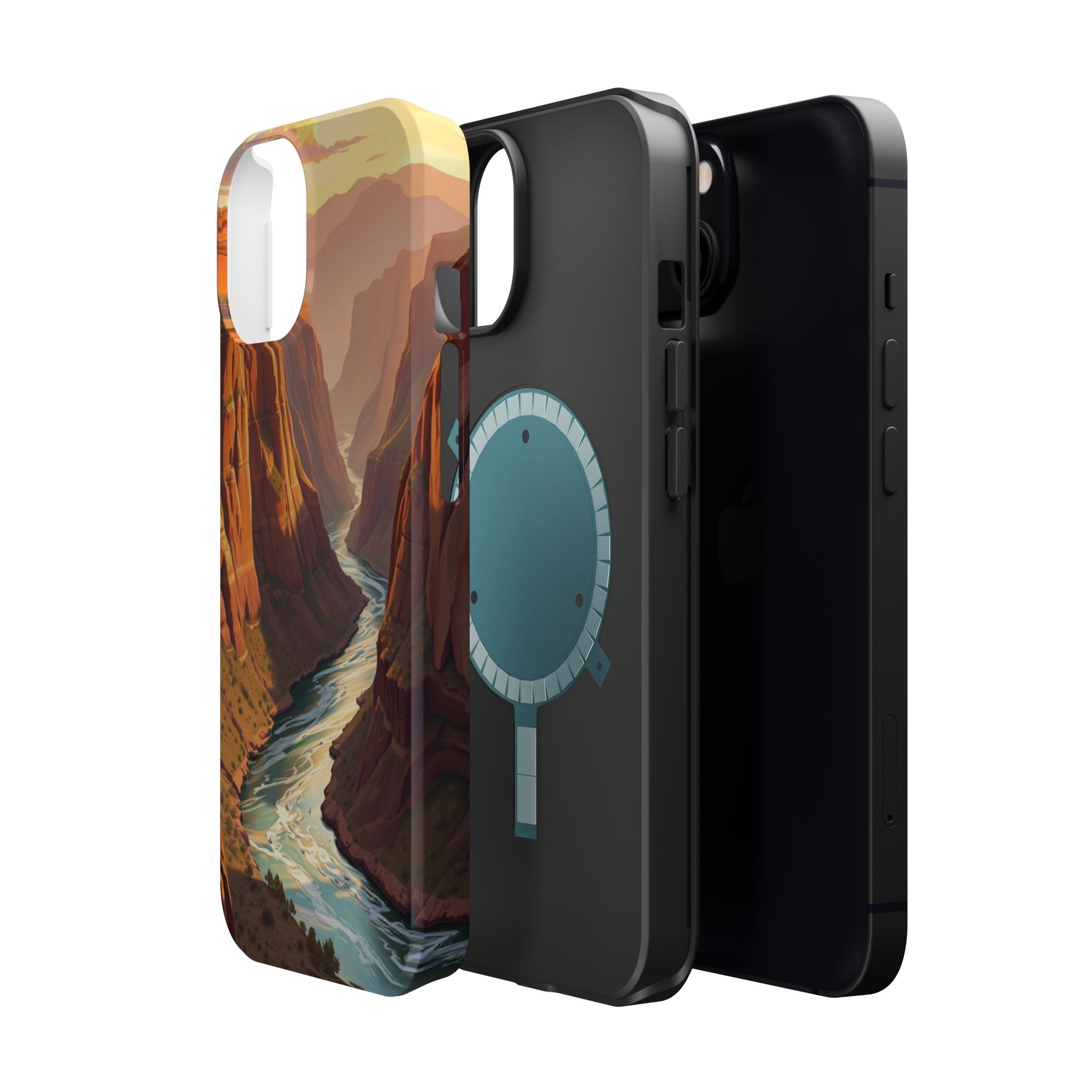 iPhone River Canyon Mystic Art Slim Everyday Designer Case · iPhone Case