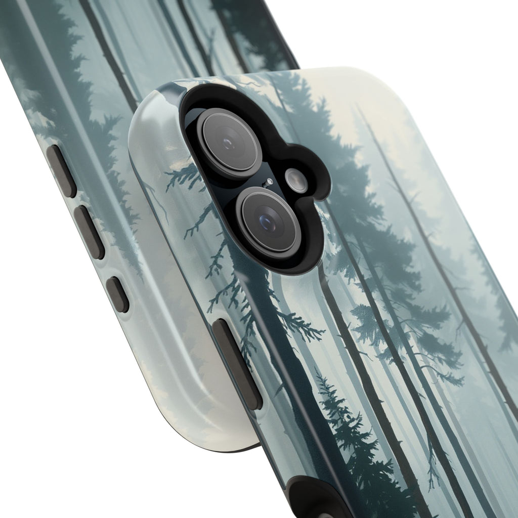 iPhone Serene Misty Forest Path Design Slim Everyday Designer Case · iPhone Case