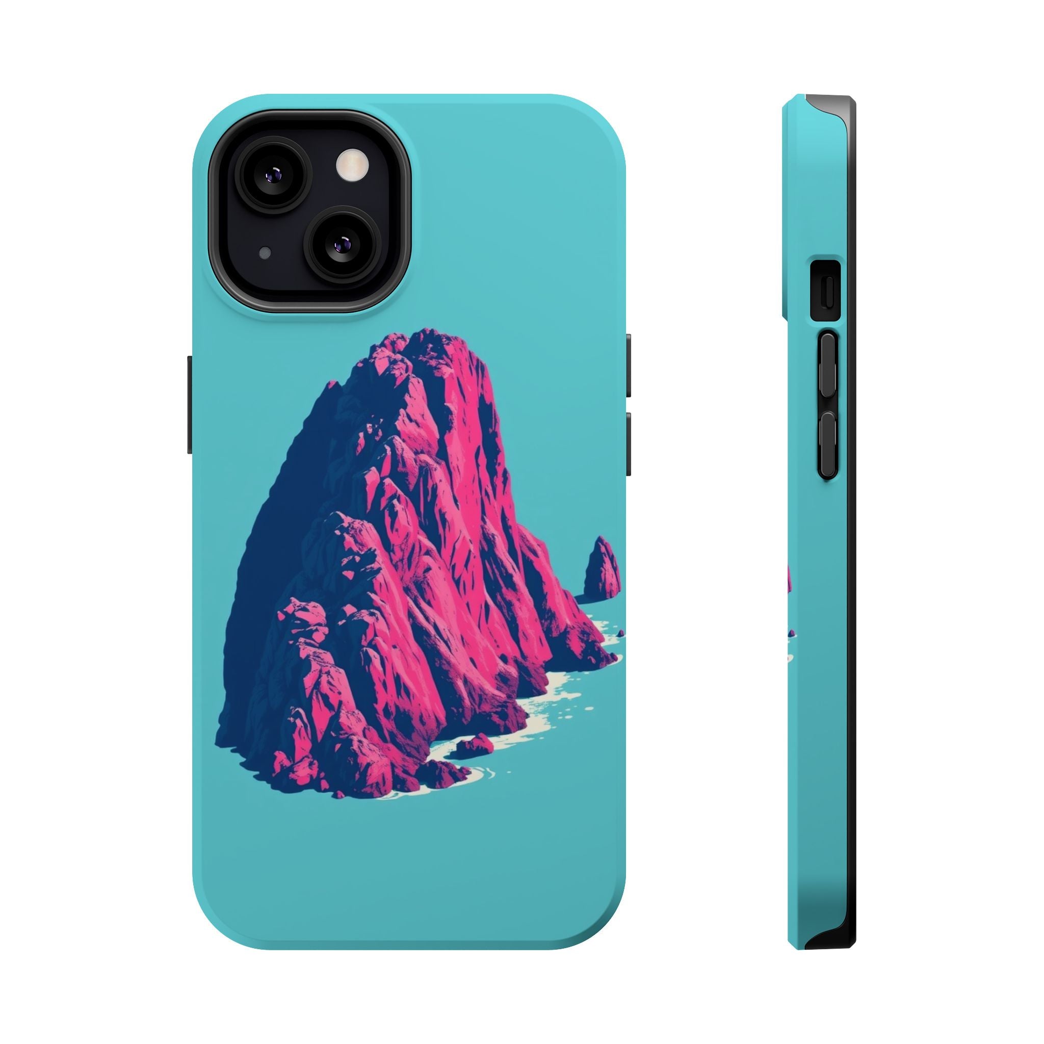 iPhone Rocky Coastline Pop Art Bold Slim Everyday Designer Case · iPhone Case