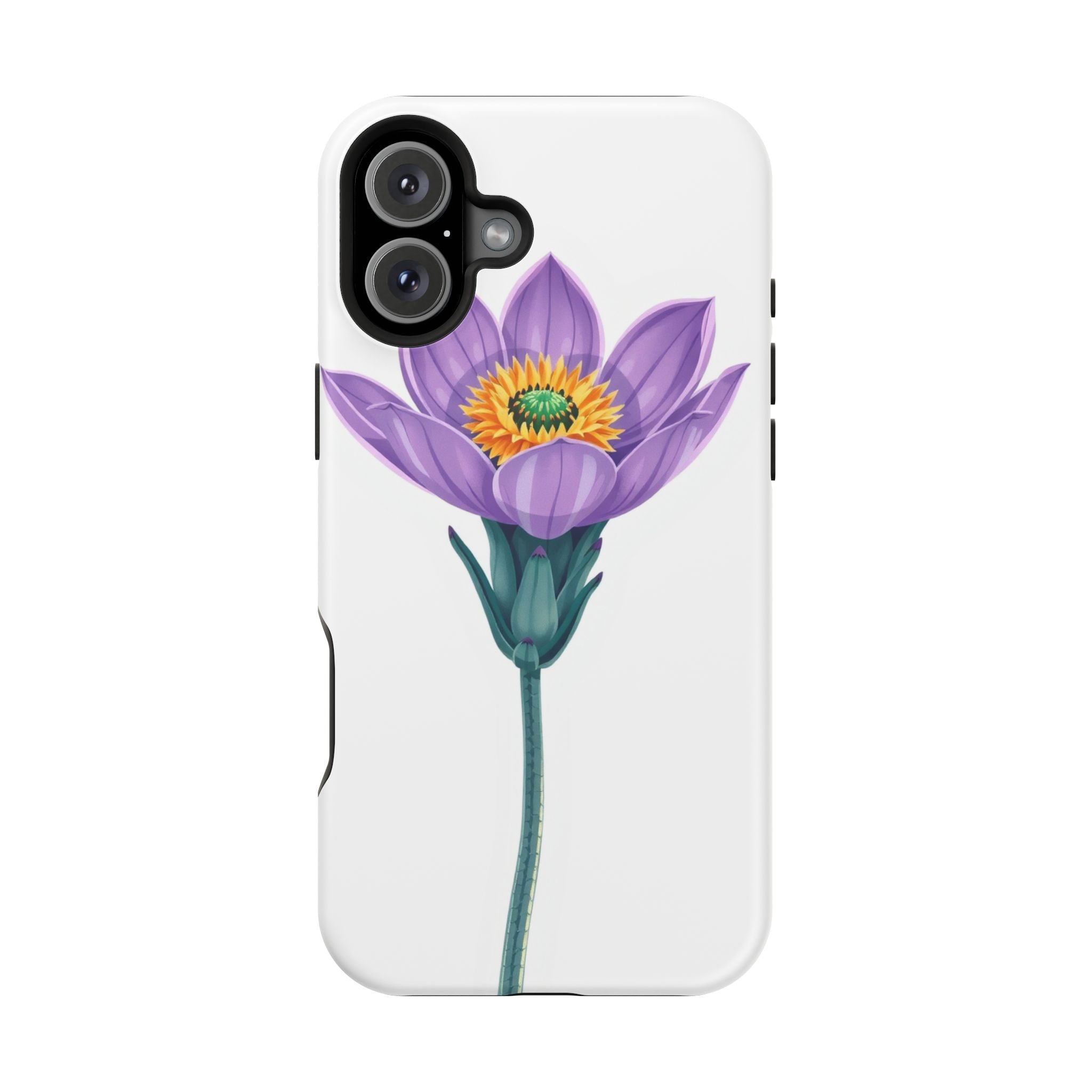 iPhone Indigo And Violet Desert Flower Slim Everyday Designer Case · iPhone Case