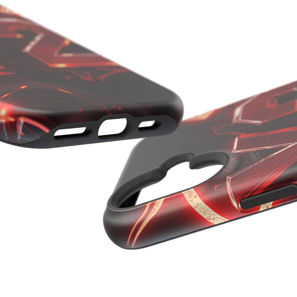 iPhone Y2K Holographic Bold Art Slim Everyday Designer Case · iPhone Case