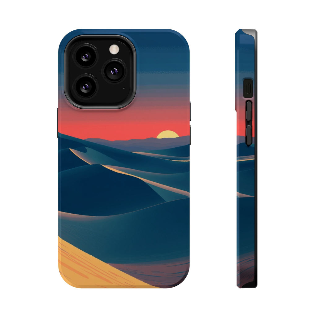 iPhone Sand Dunes at Dusk Bold Art 13 Slim Everyday Designer Case · iPhone Case